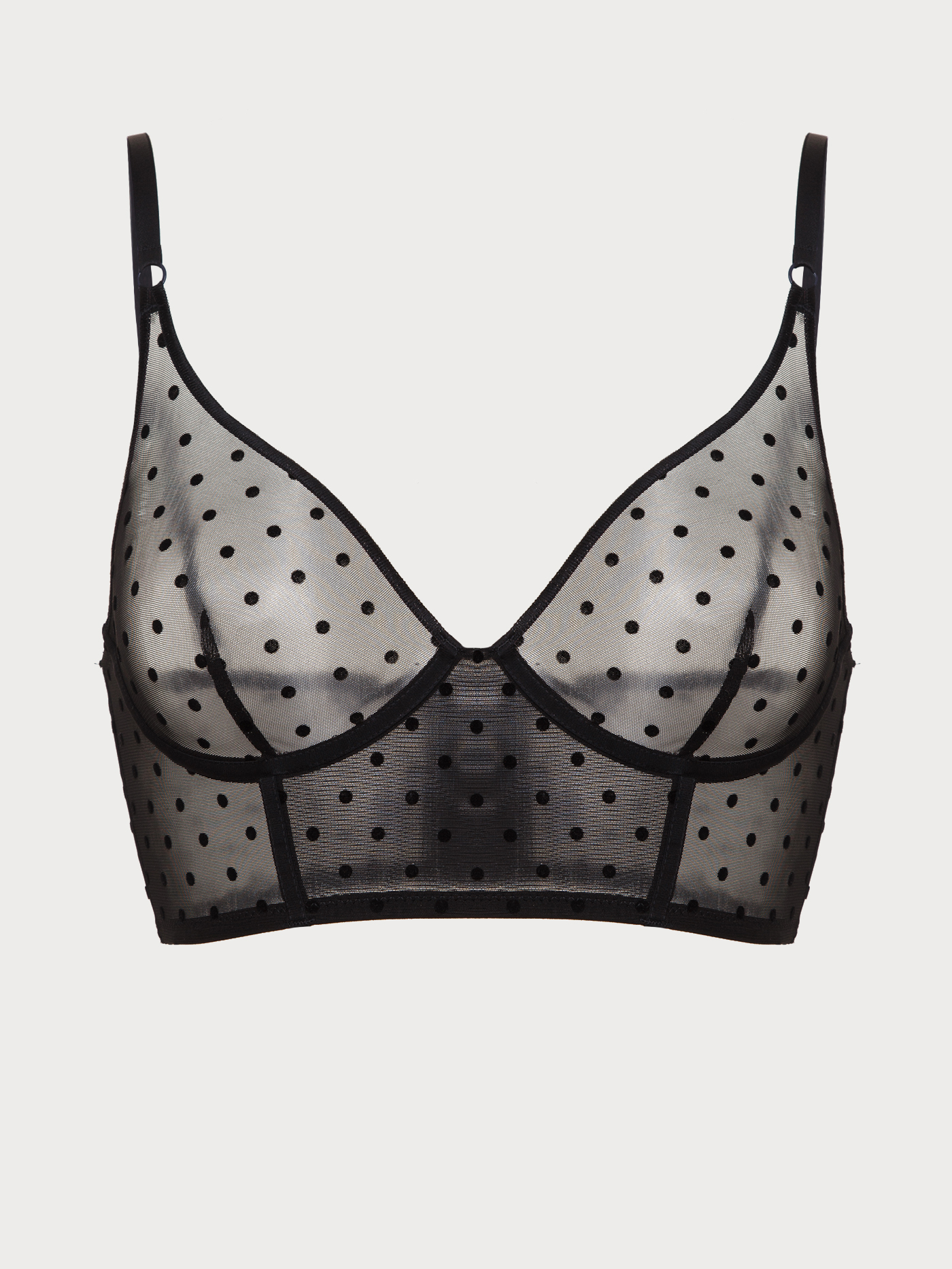 Бюстгальтер мягкий бюстье Черный 2925F1656 | фото 6