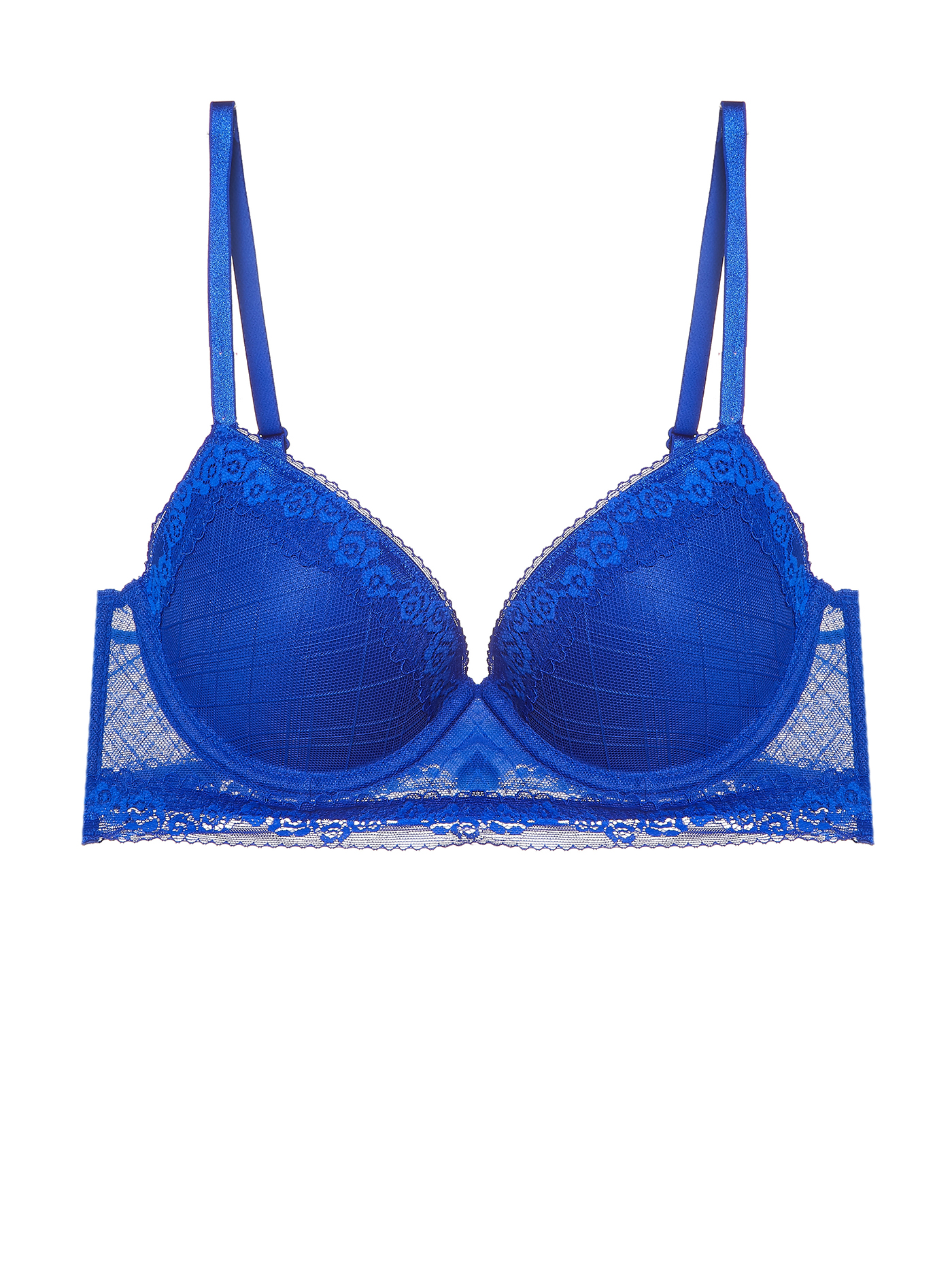 Бюстгальтер push-up Ярко-синий MOU-12423 | фото 6