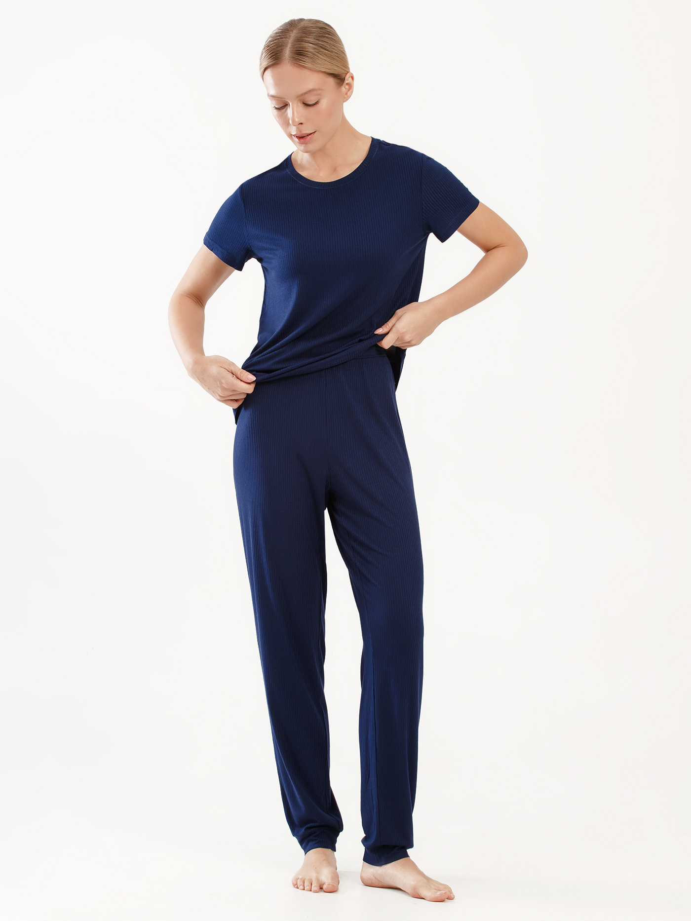 Брюки Синий JLA-1 | фото 1