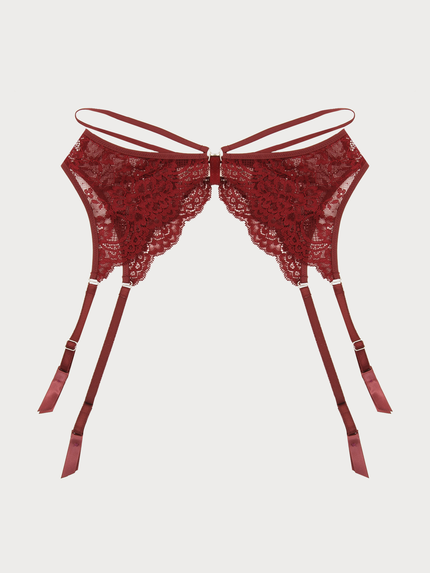 Пояс Бордовый 2858F2451 | фото 5