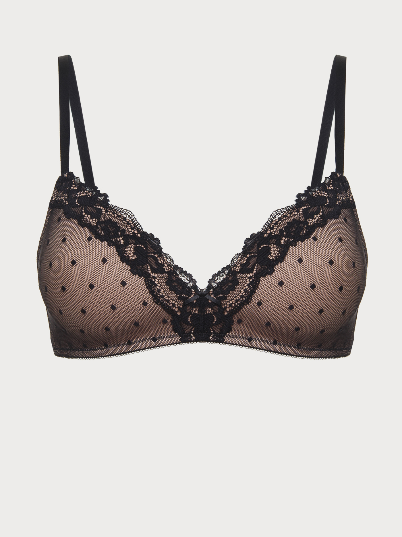 Бюстгальтер треугольник t-shirt Черный 2567F1470 | фото 5