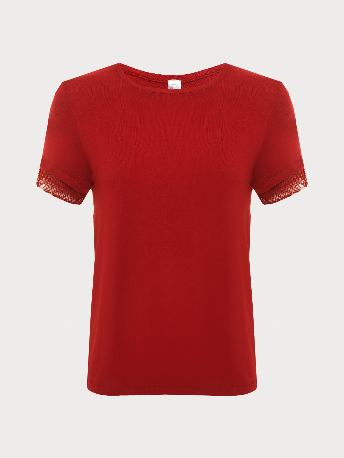 Футболка Бордовый 3017F3424 | фото 7