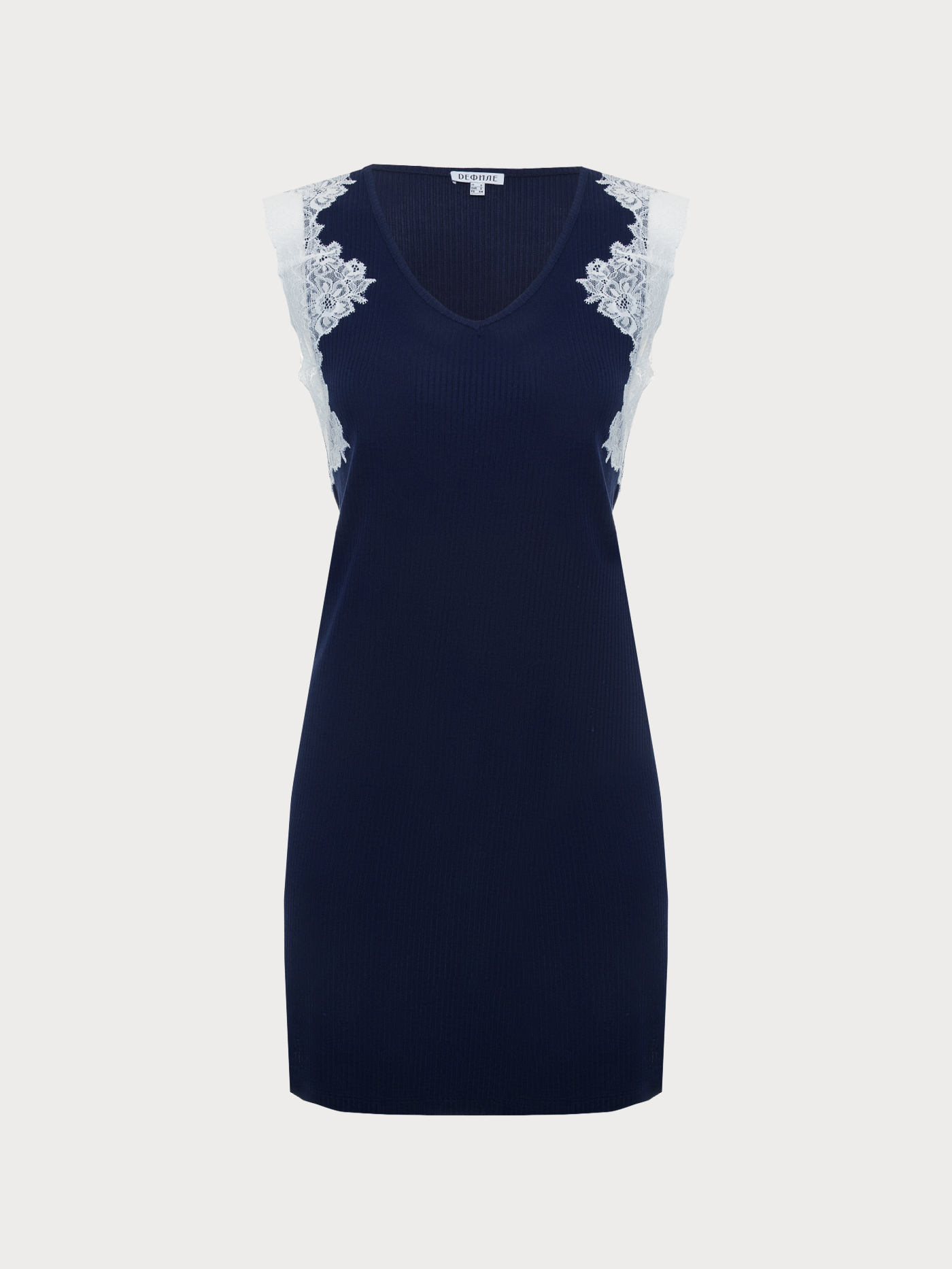 Сорочка короткая Синий JLA-10L | фото 6