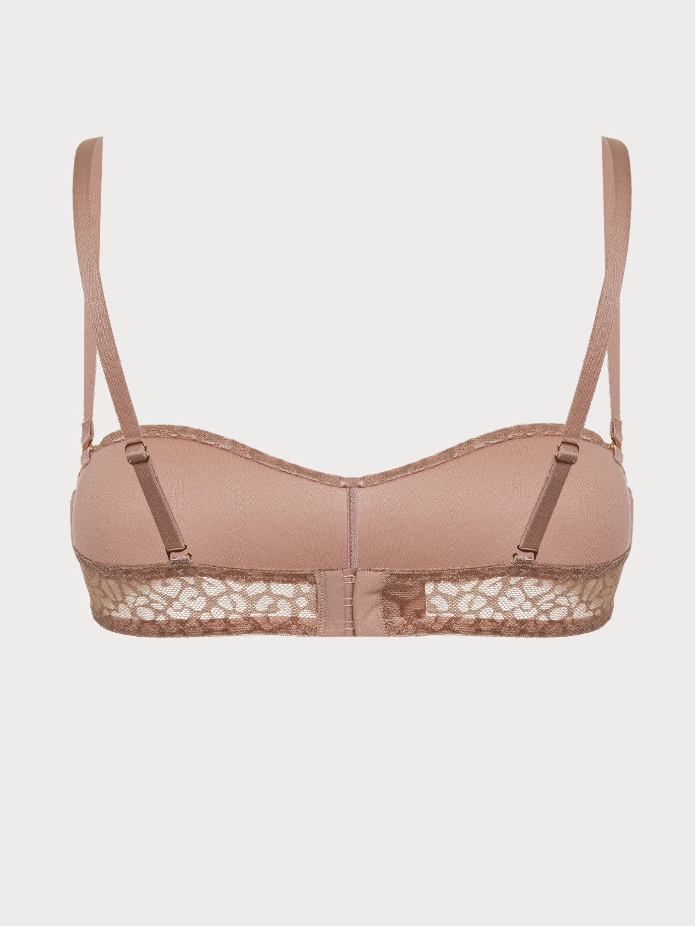 Бюстгальтер бандо t-shirt Бежевый DE2812BL | фото 7