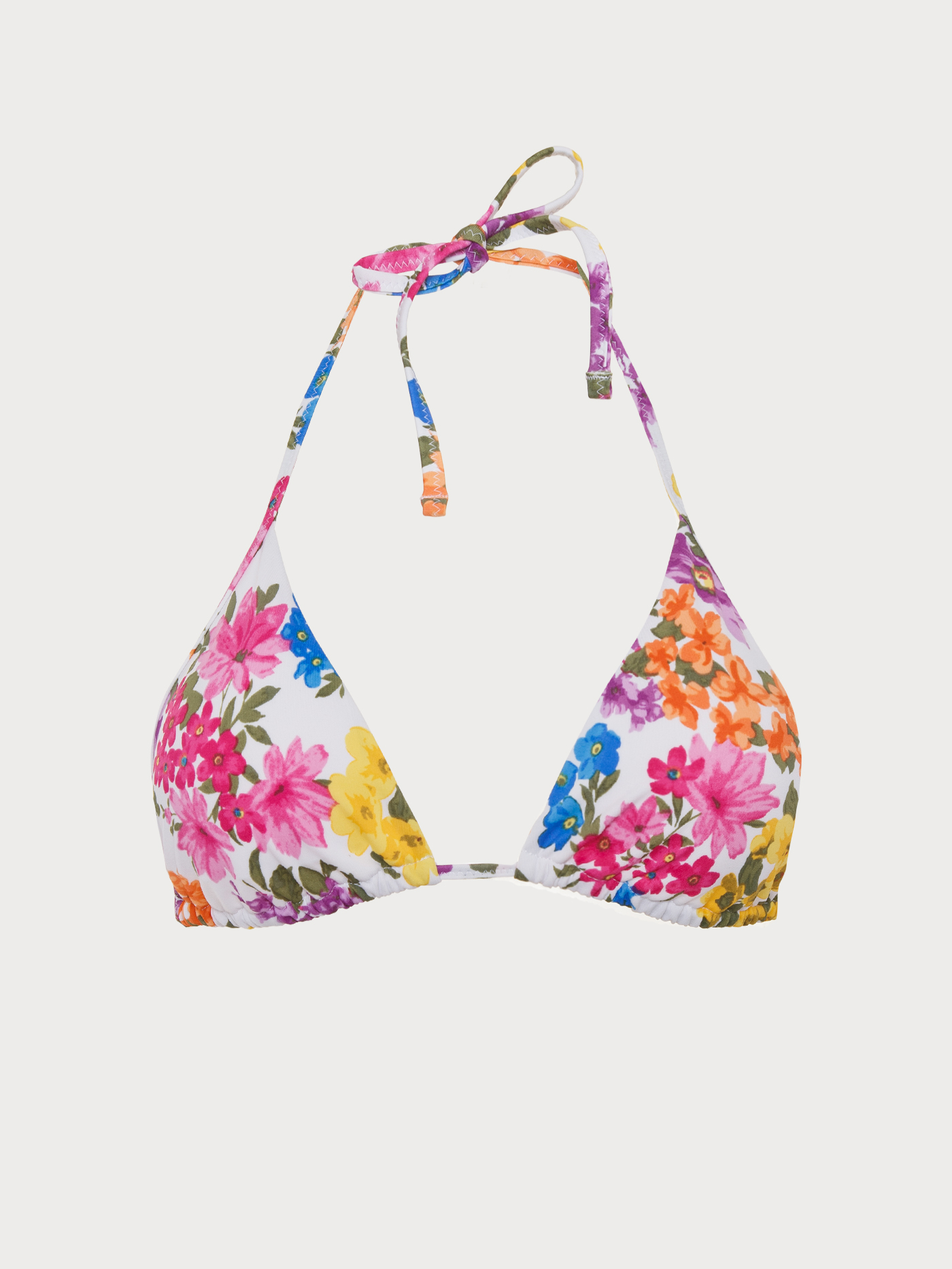 Лиф треугольник Принт цветы 2950S1901_1 | фото 1