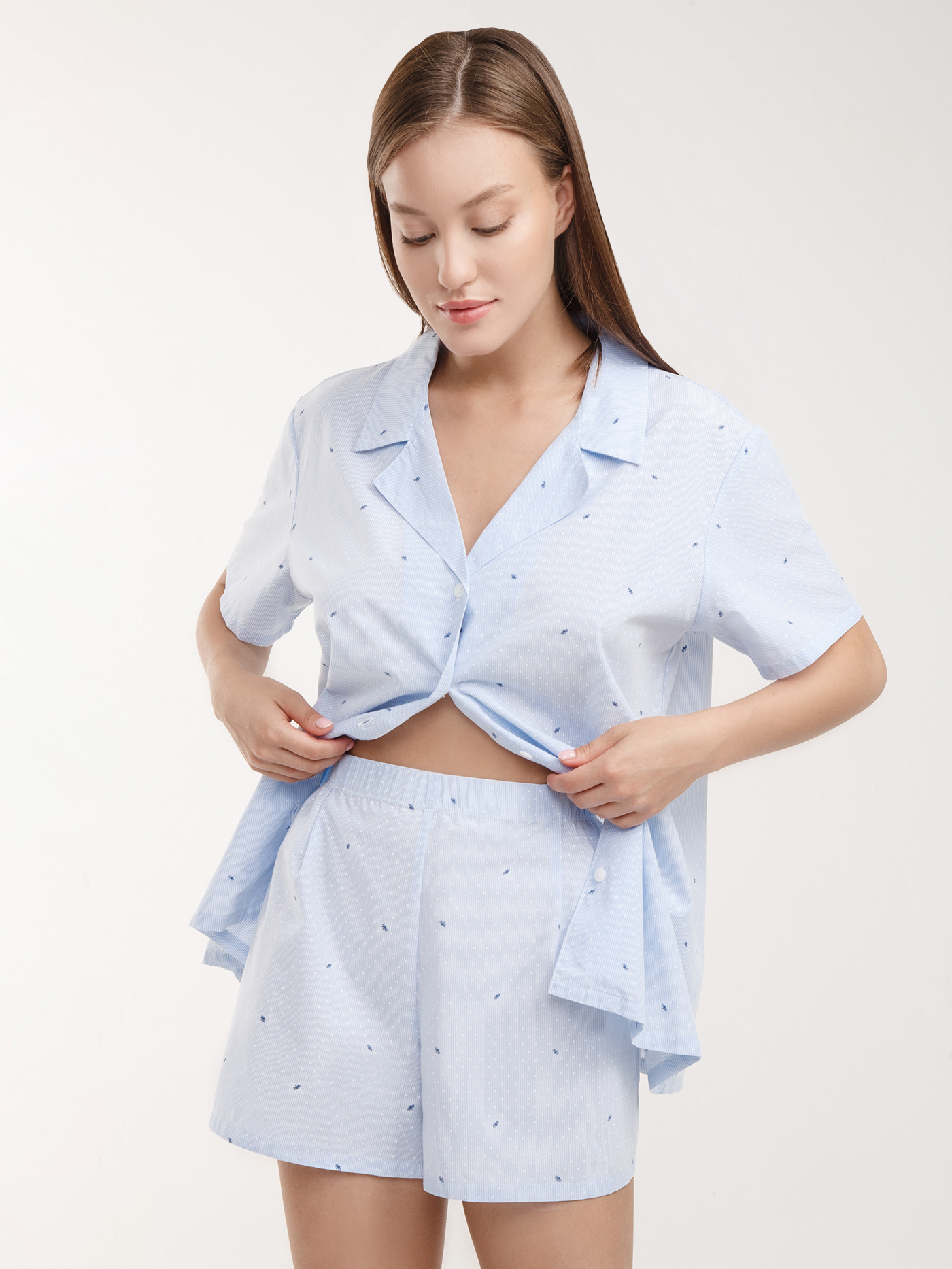 Шорты Голубой SMC-02 | фото 3