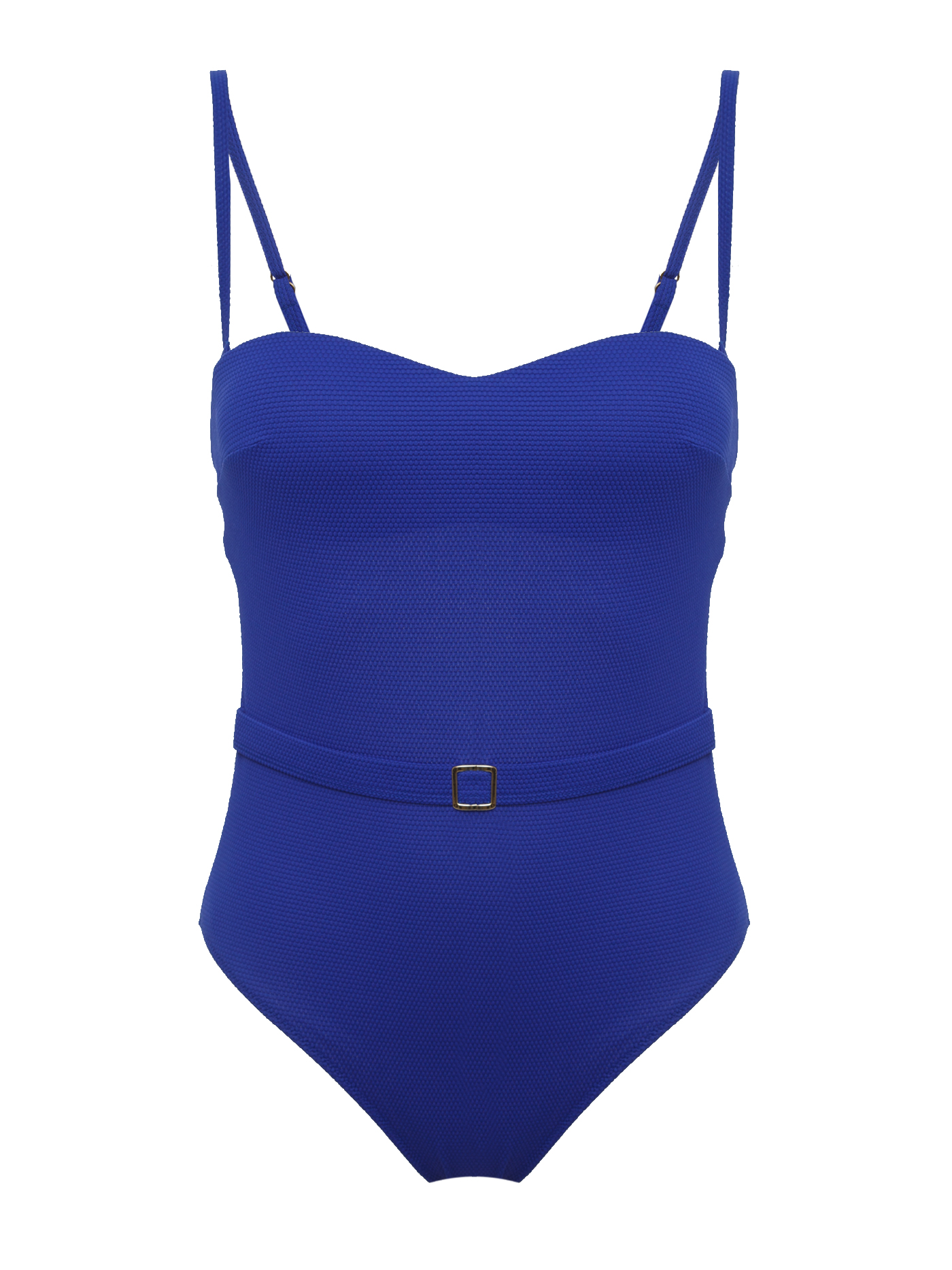 Купальник слитный бандо Синий 2741S4733_U | фото 3
