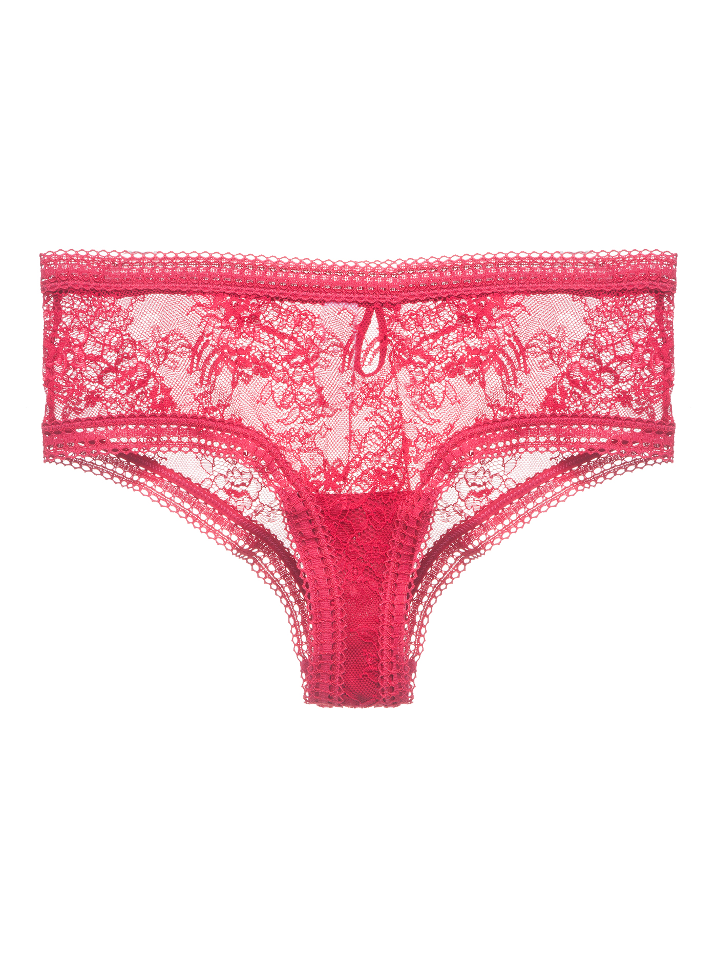 Трусы шорты Насыщенный красный DE4458HP | фото 3