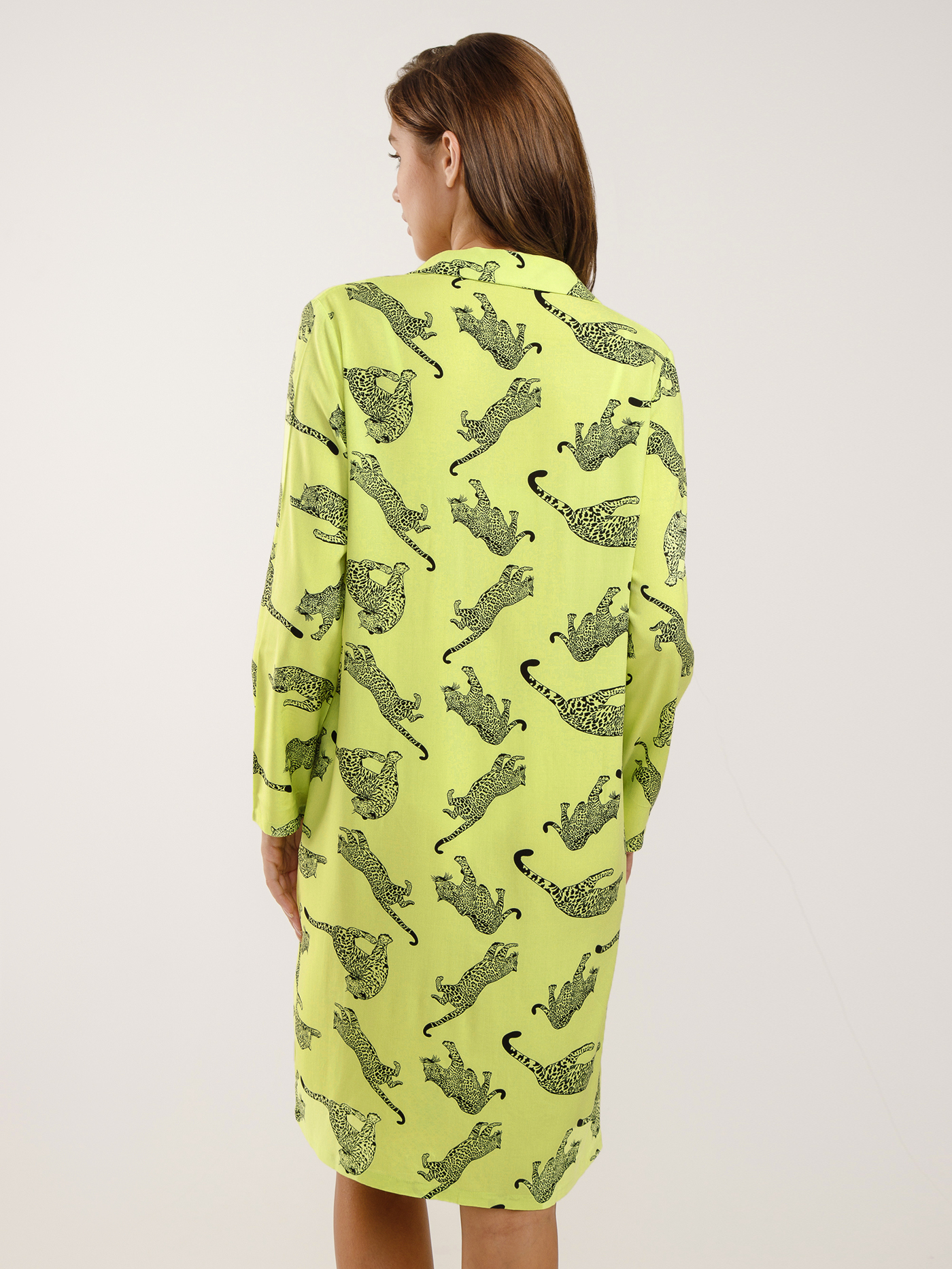 Платье Неоновый желтый PAR-05 | фото 2