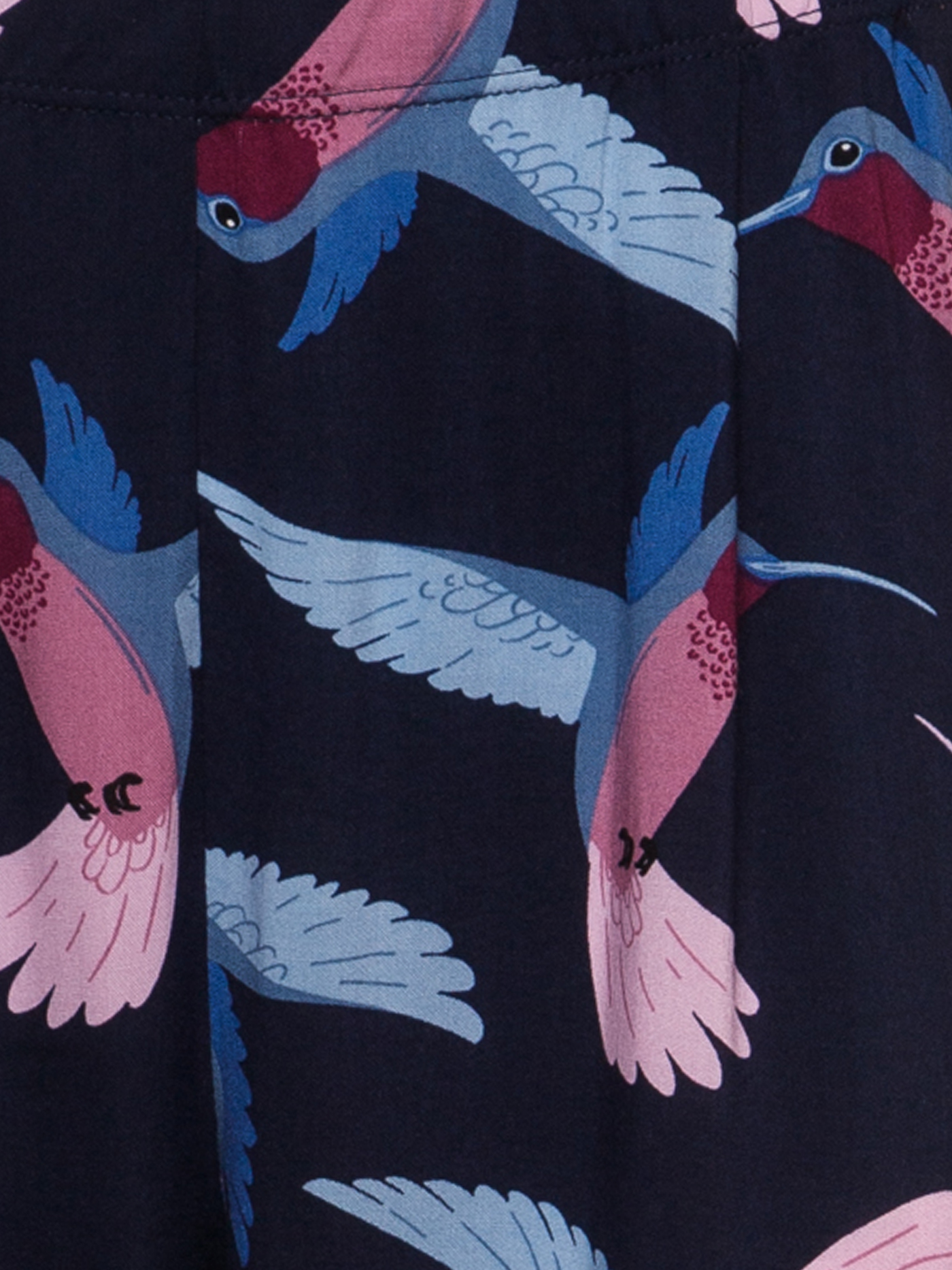 Брюки Принт синий PAR-01 | фото 4