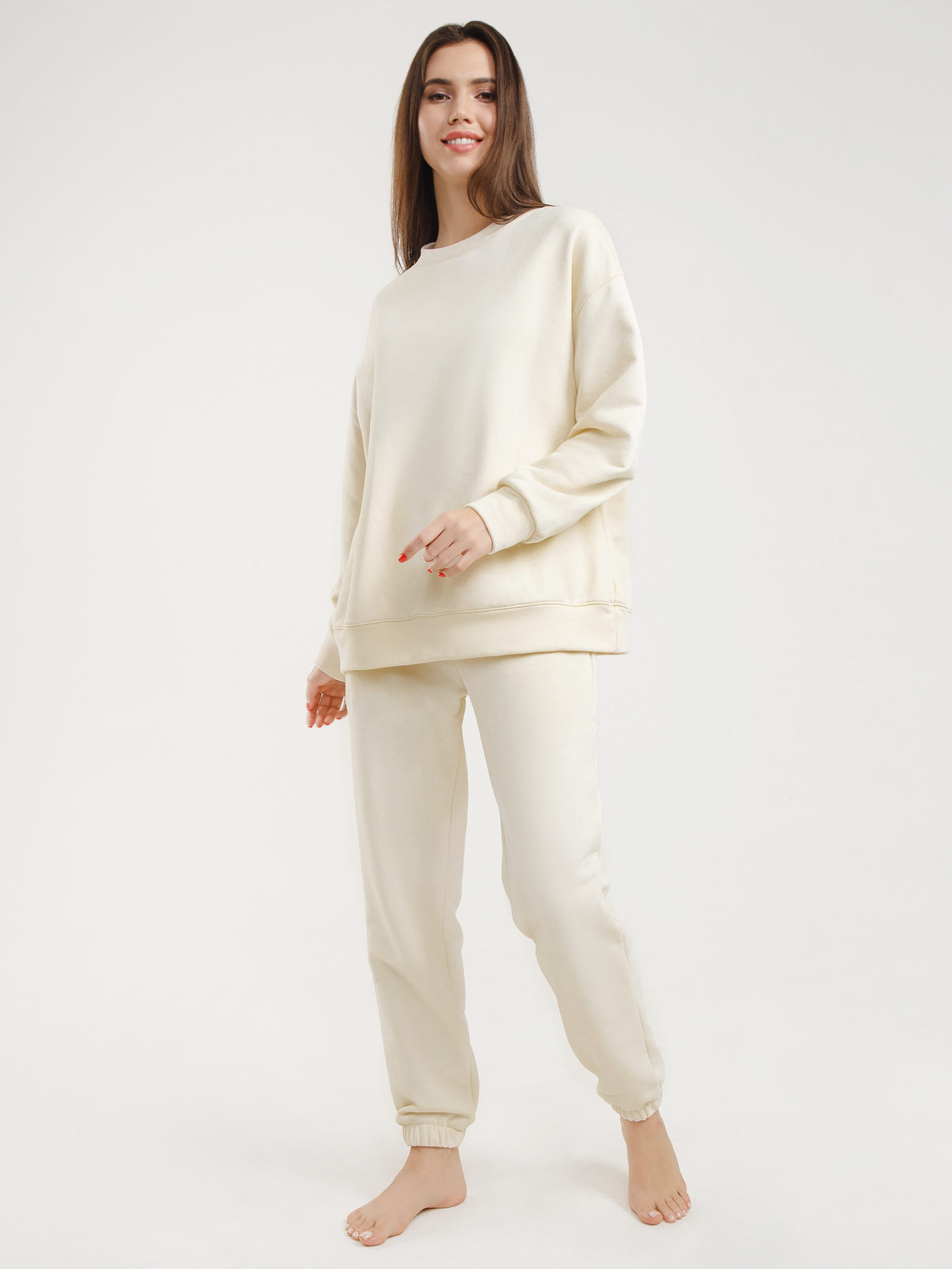 Брюки Экрю 2838F5003 | фото 1