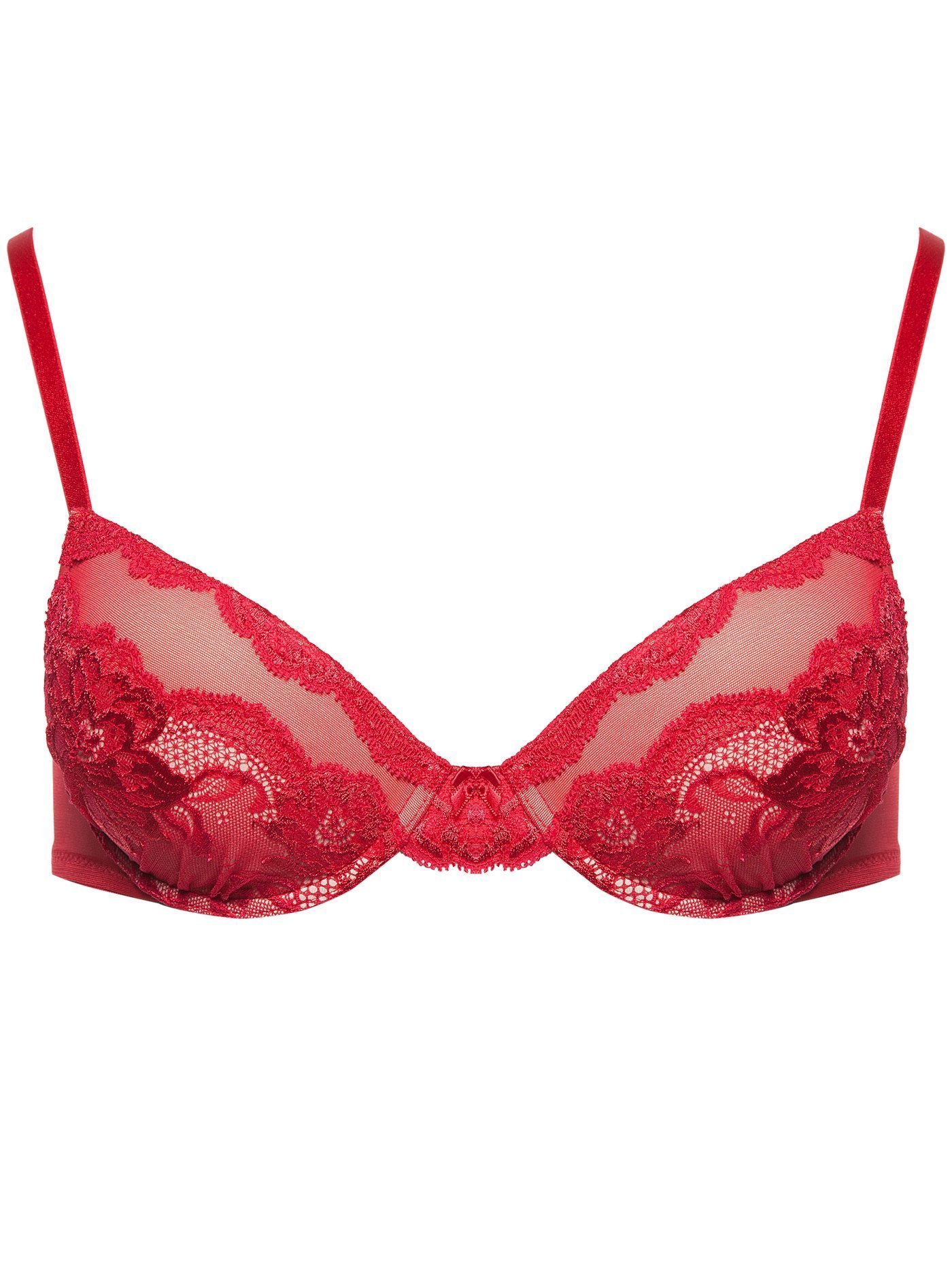 Бюстгальтер push-up Насыщенный красный 2297F1138 | фото 3