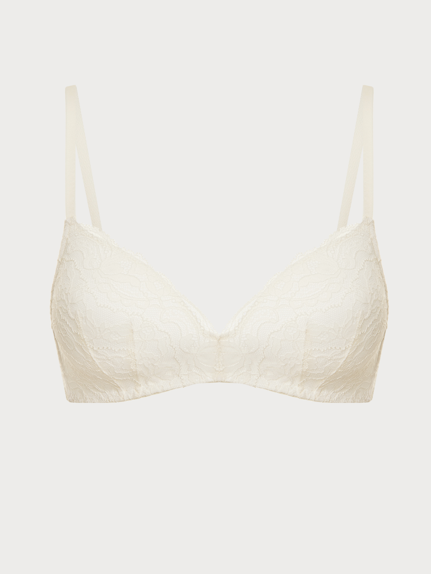 Бюстгальтер треугольник t-shirt Айвори 2940F1401 | фото 6