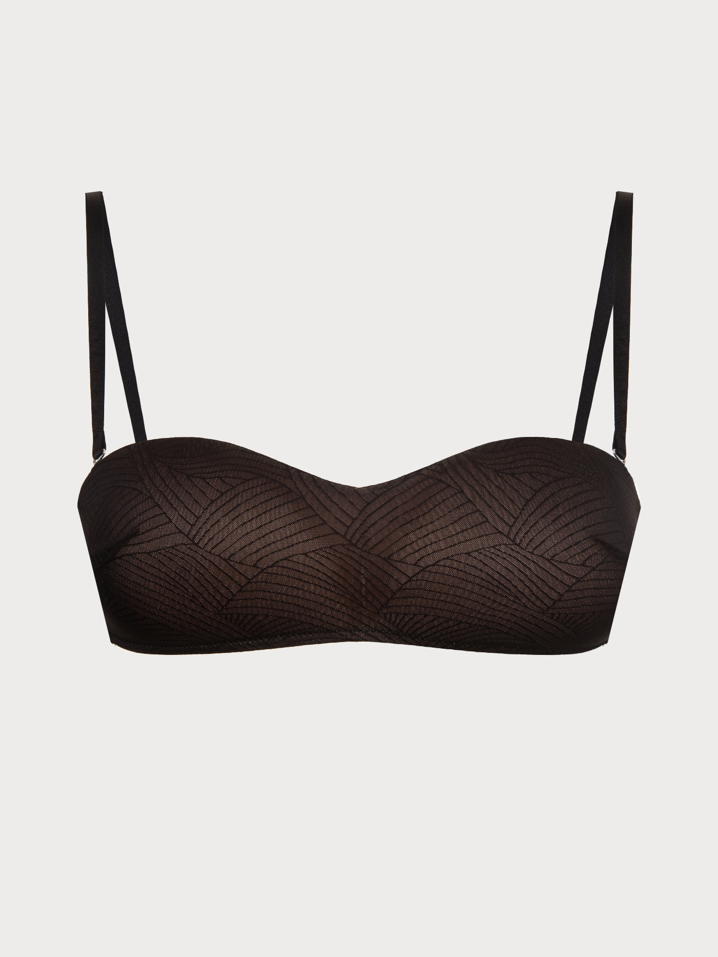 Бюстгальтер бандо t-shirt Черный 3002F1288 | фото 6