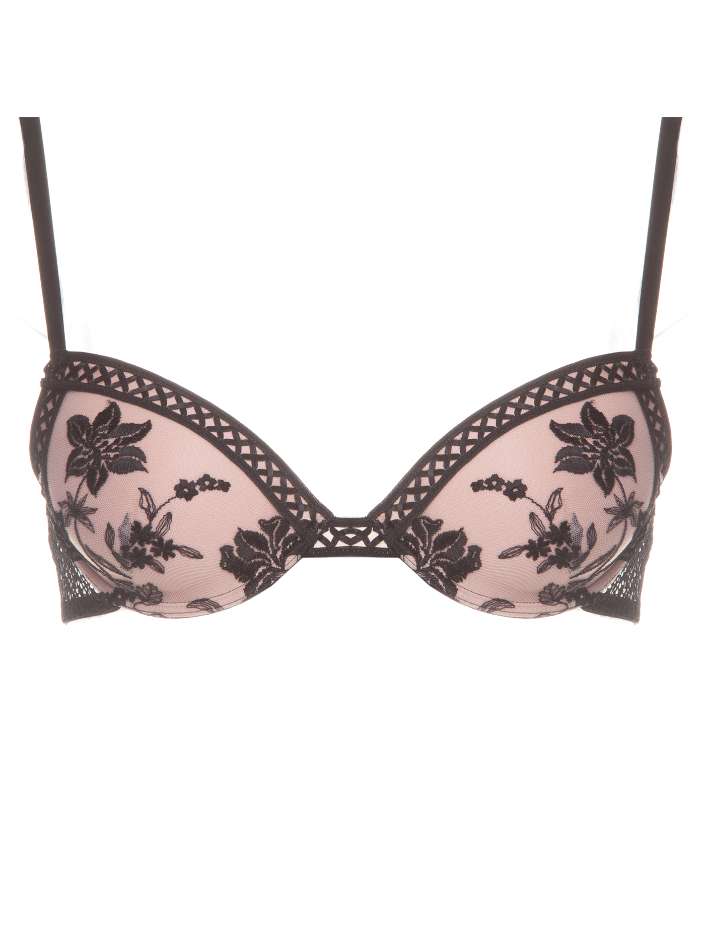 Бюстгальтер push-up Черный принт 2403F1138 | фото 3