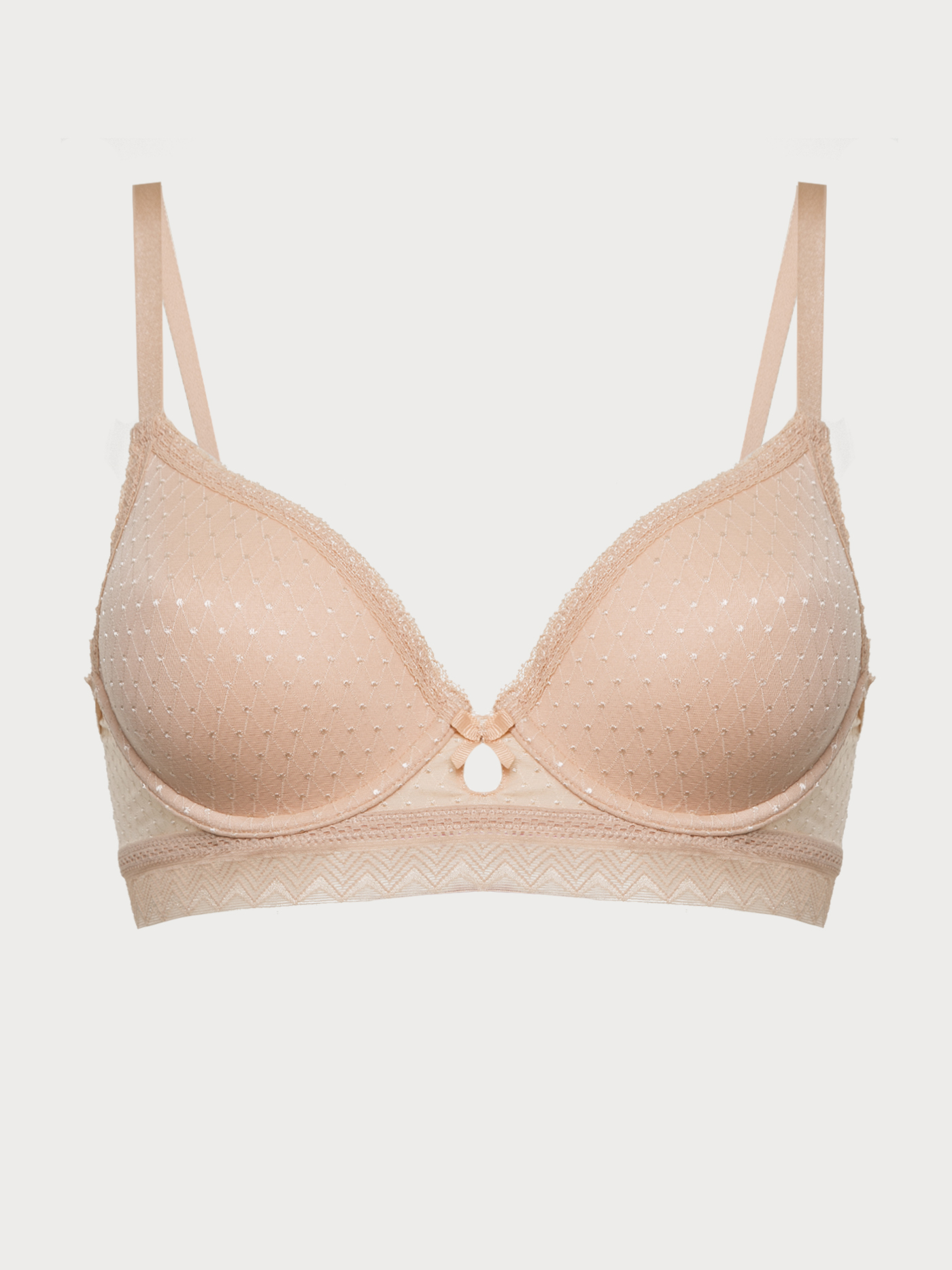 Бюстгальтер t-shirt Бежевый BU3325PB-1 | фото 4