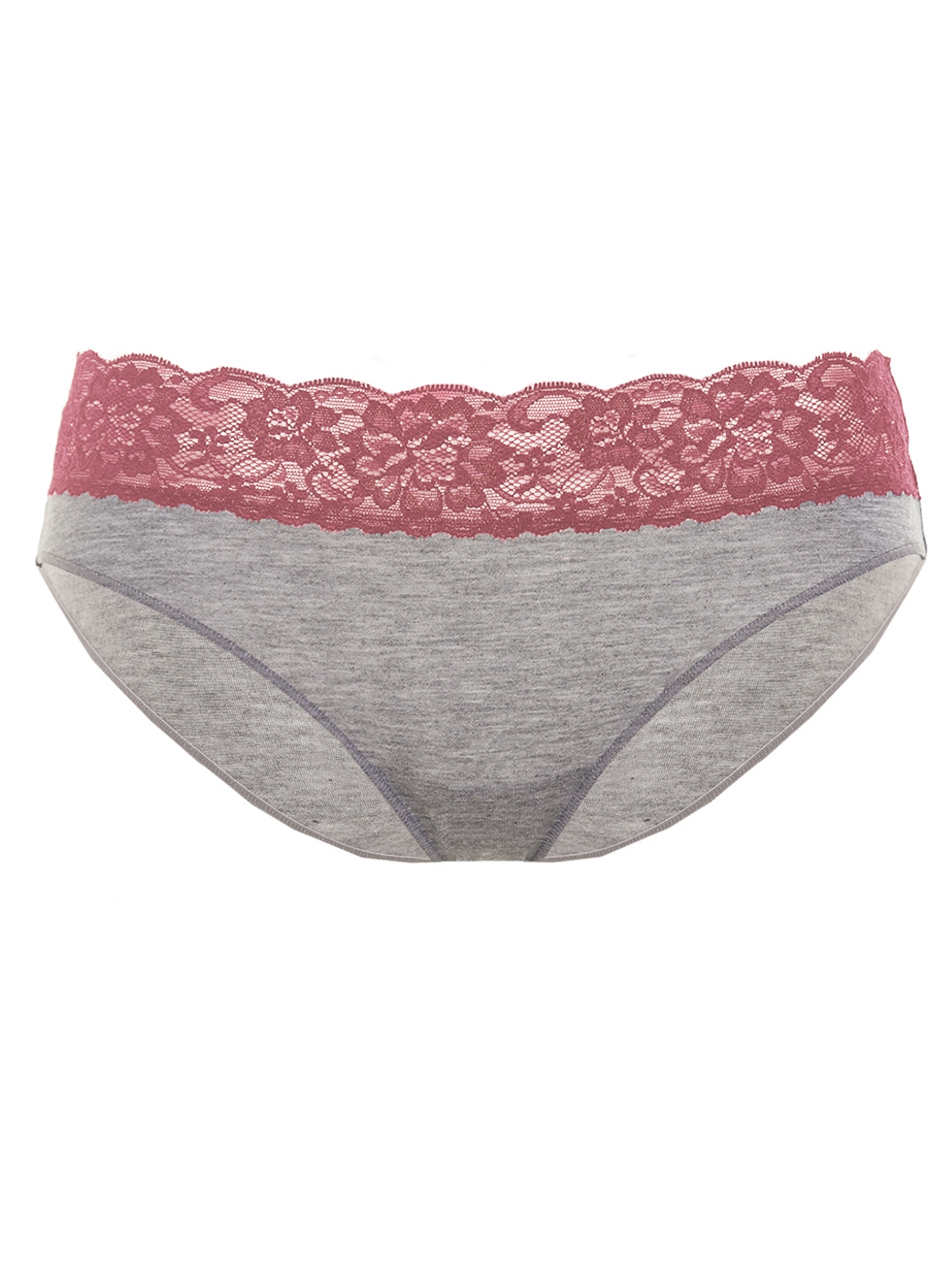 Трусы слип Серый пыльная роза 2458F2200 | фото 1