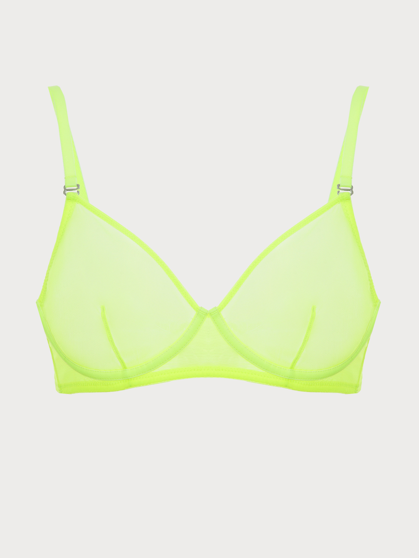 Бюстгальтер мягкий Неоновый желтый MR-1 | фото 6