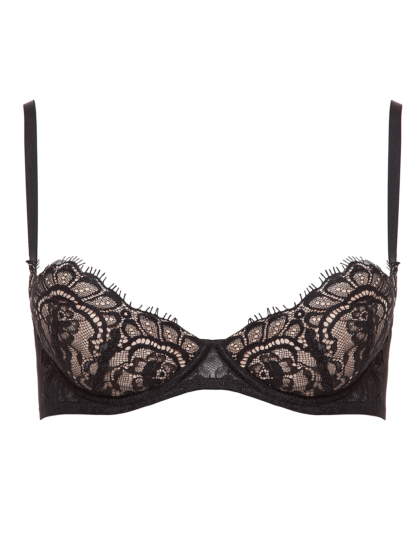 Бюстгальтер moon-half Черный 2435F1451 | фото 3