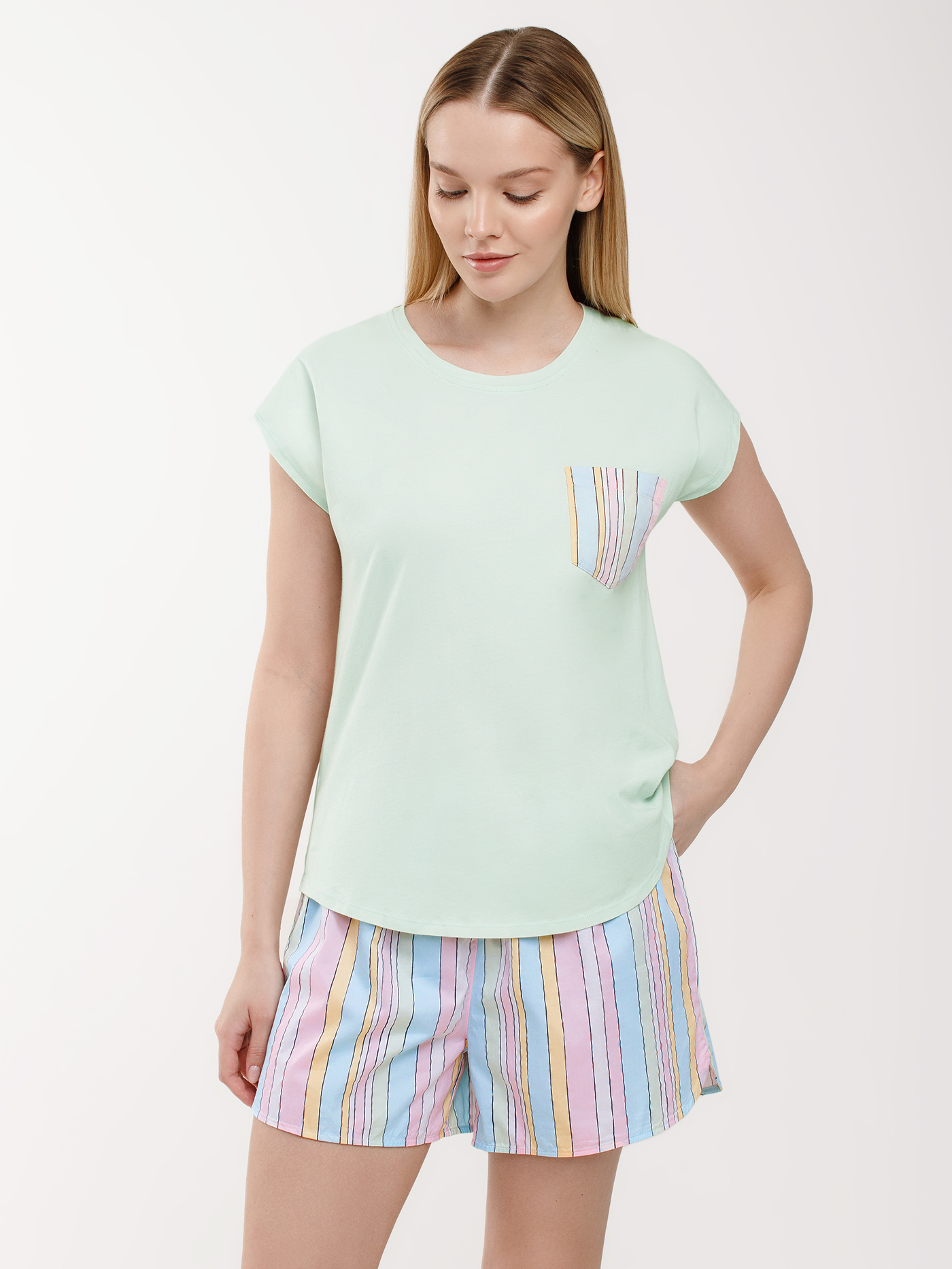 Футболка Зеленый J0209TS | фото 1