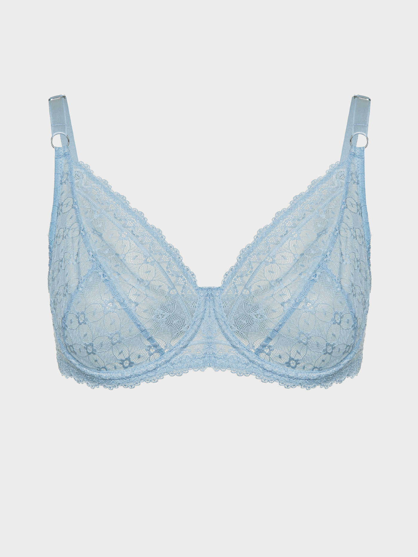 Бюстгальтер мягкий Голубой 2958F1324L | фото 5