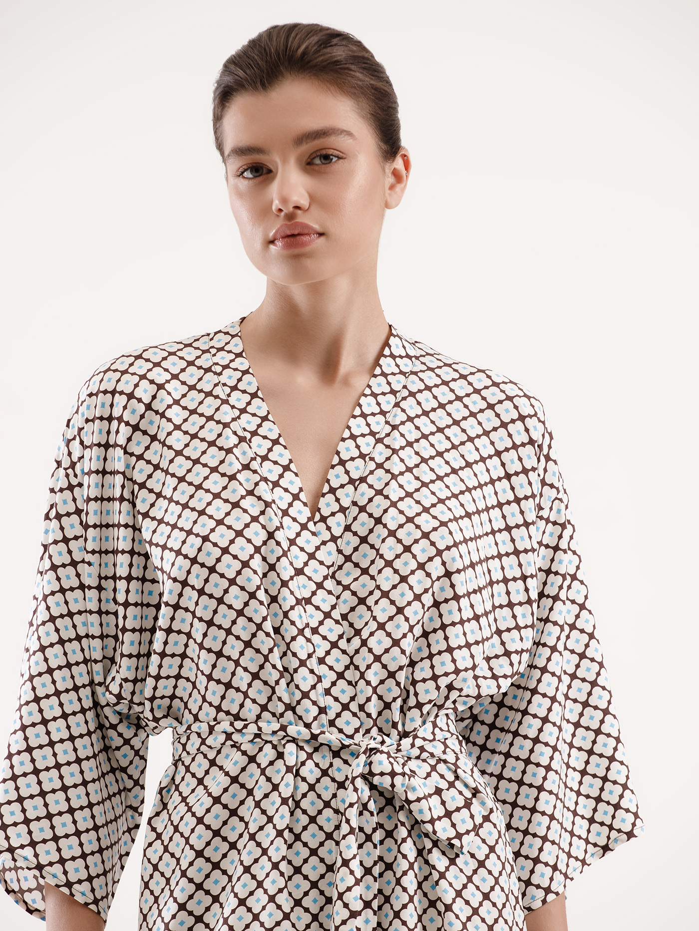 Халат Принт геометрия PAR-06 | фото 4