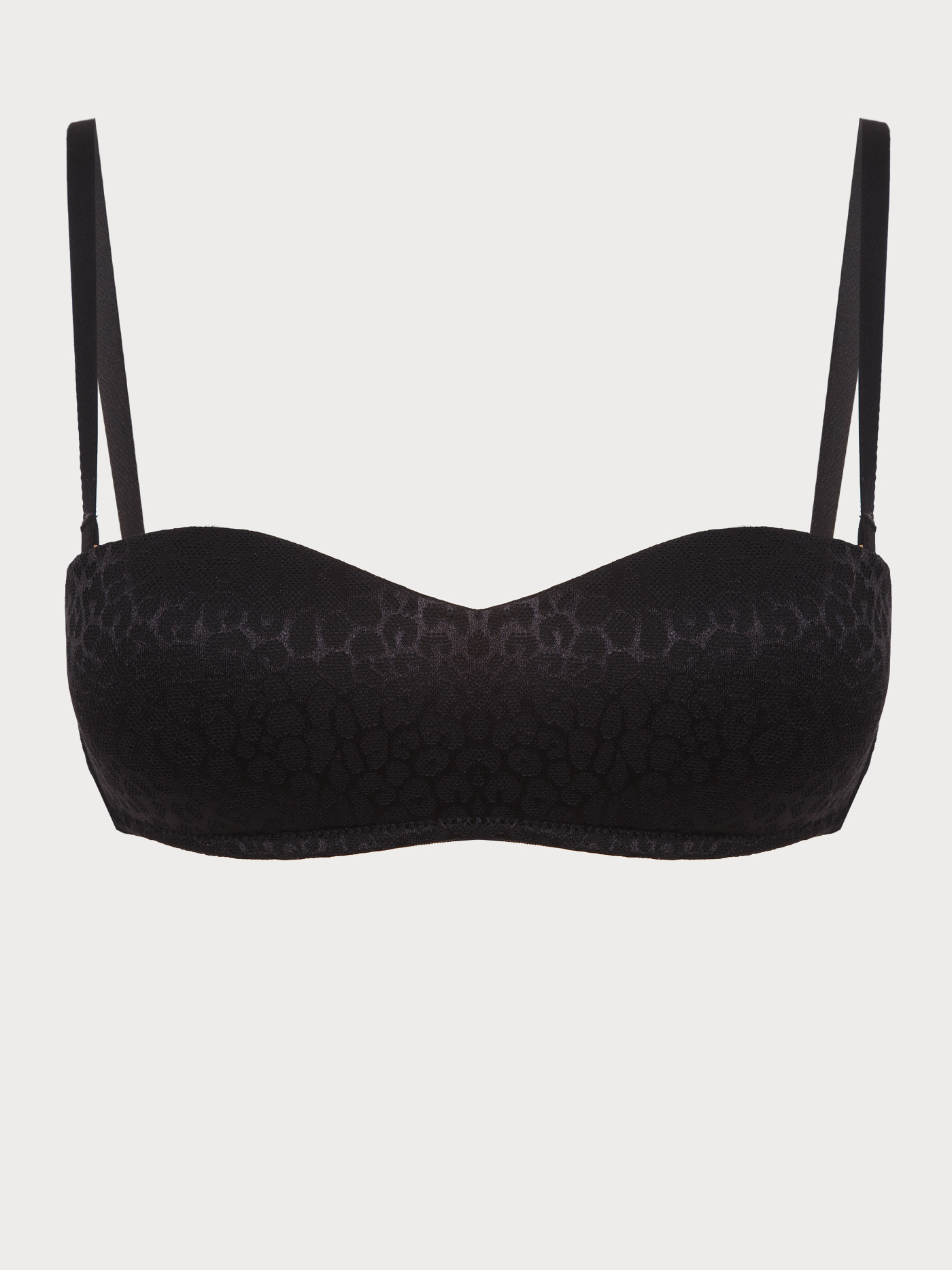 Бюстгальтер бандо t-shirt Черный DE2812BL | фото 6