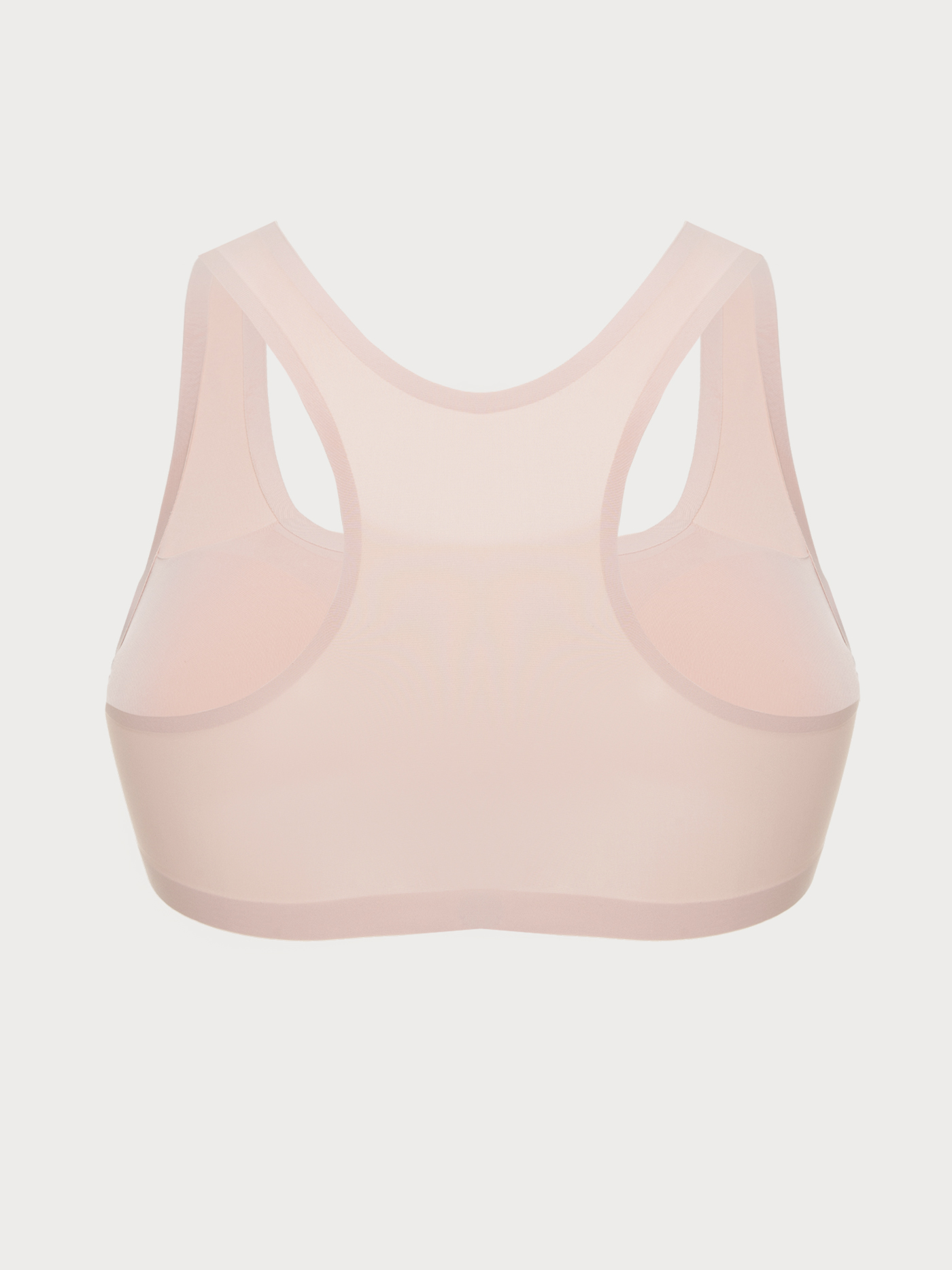 Бюстгальтер мягкий топ Пудровый 6009 | фото 5