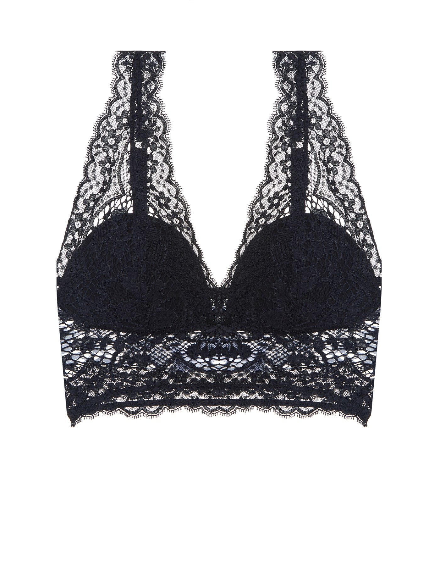 Бюстгальтер мягкий Черный FH41 | фото 4