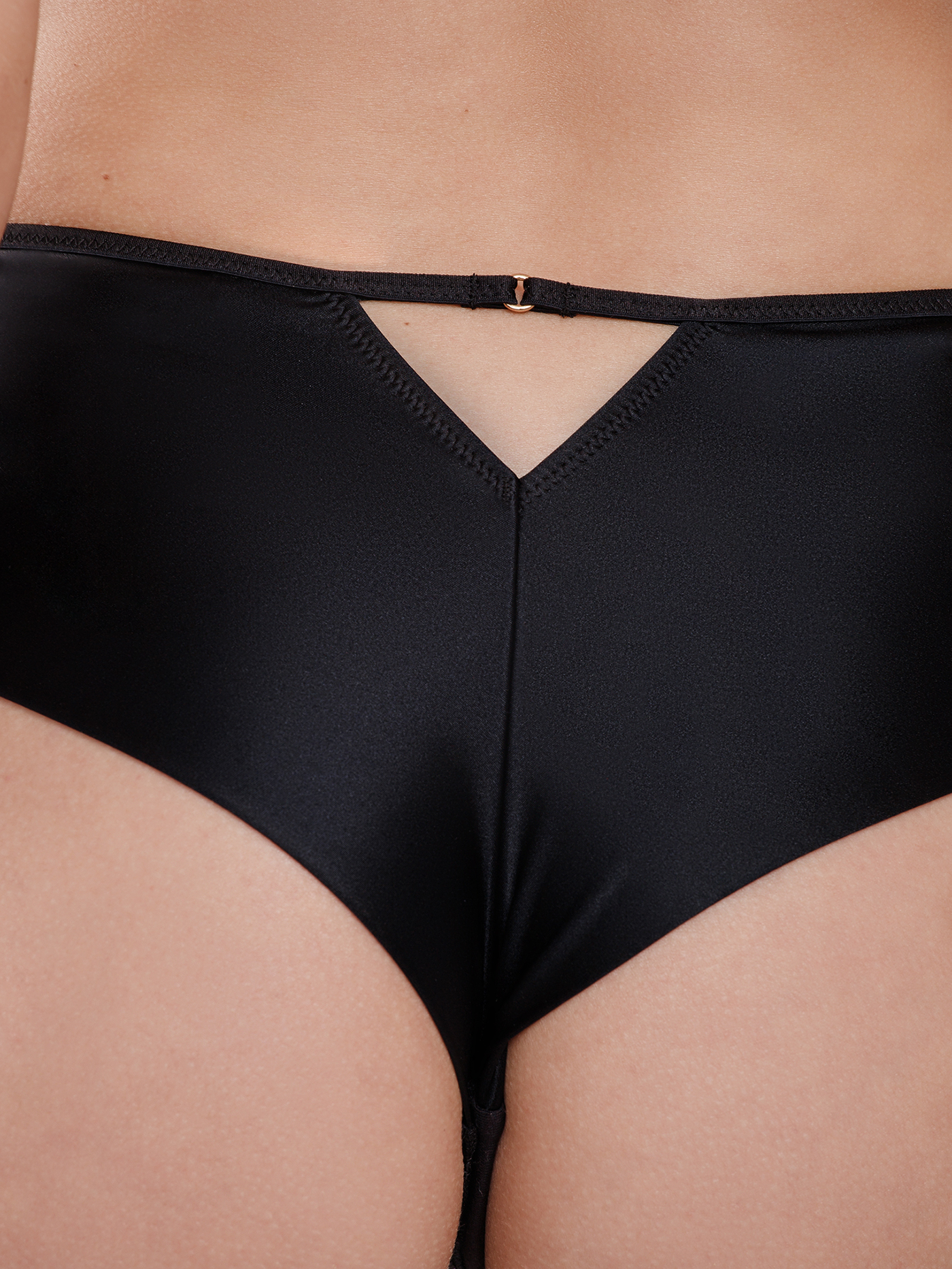 Трусы хипстер Черный KDL-010224HP | фото 4