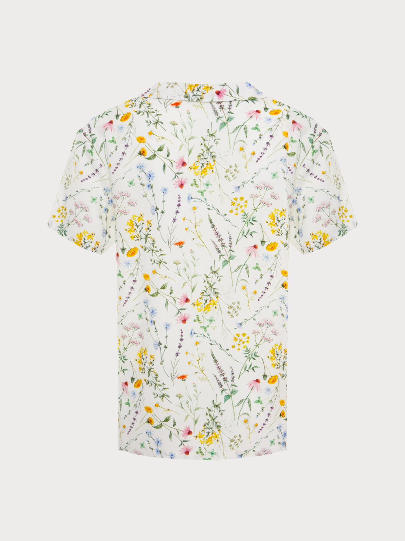 Пижамный топ Принт ботаника PAR-04 | фото 7