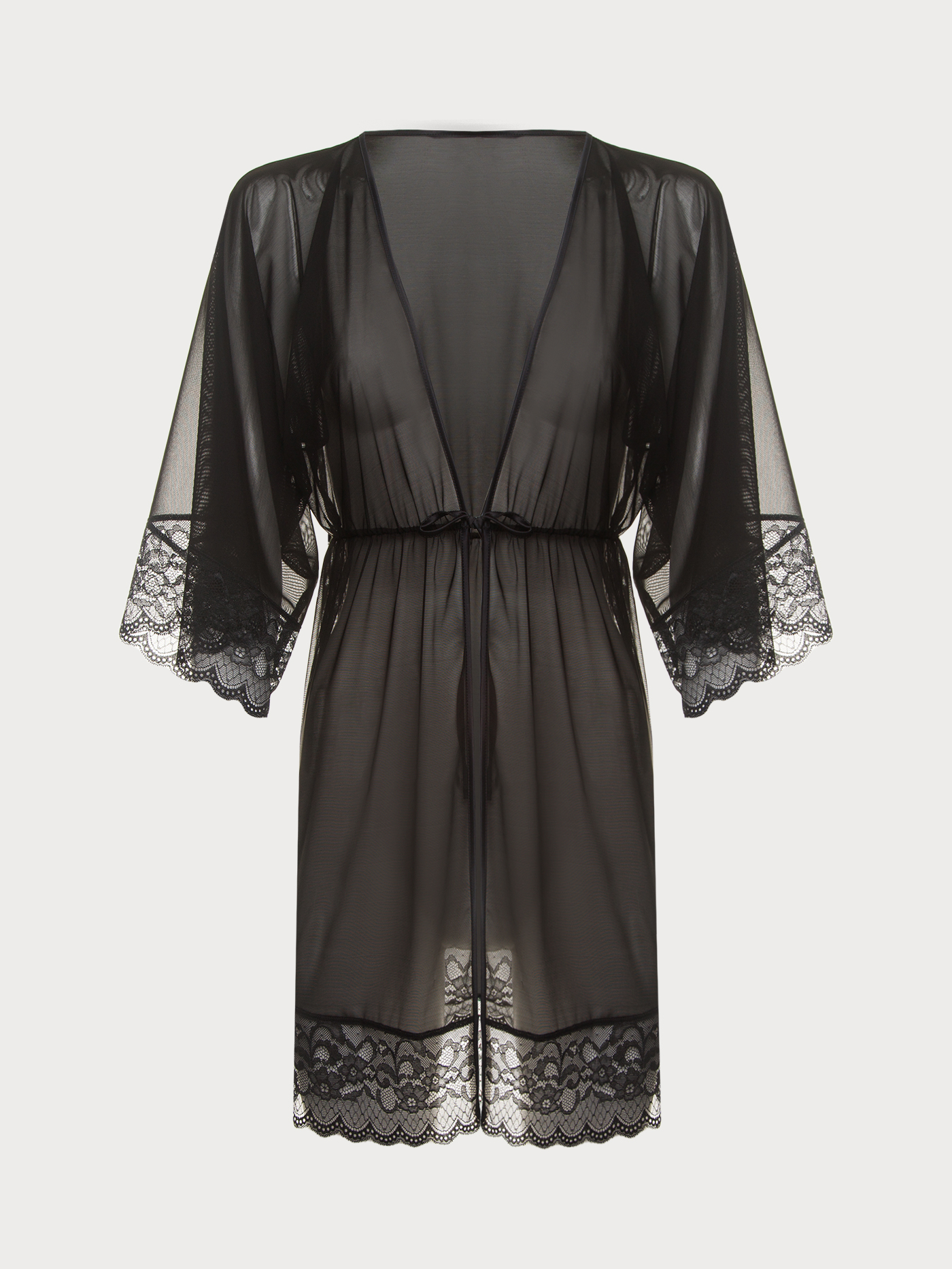 Халат Черный 3033F3501 | фото 7