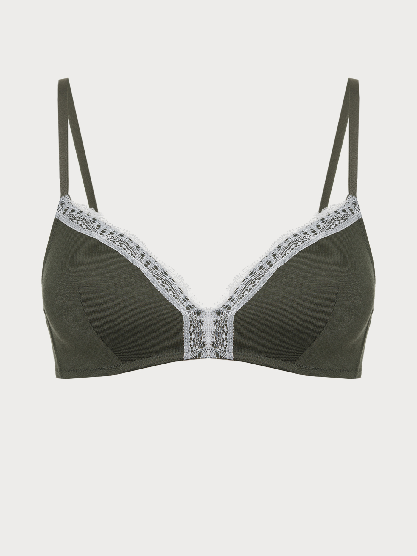 Бюстгальтер треугольник t-shirt Зеленый 2789F1401 | фото 4