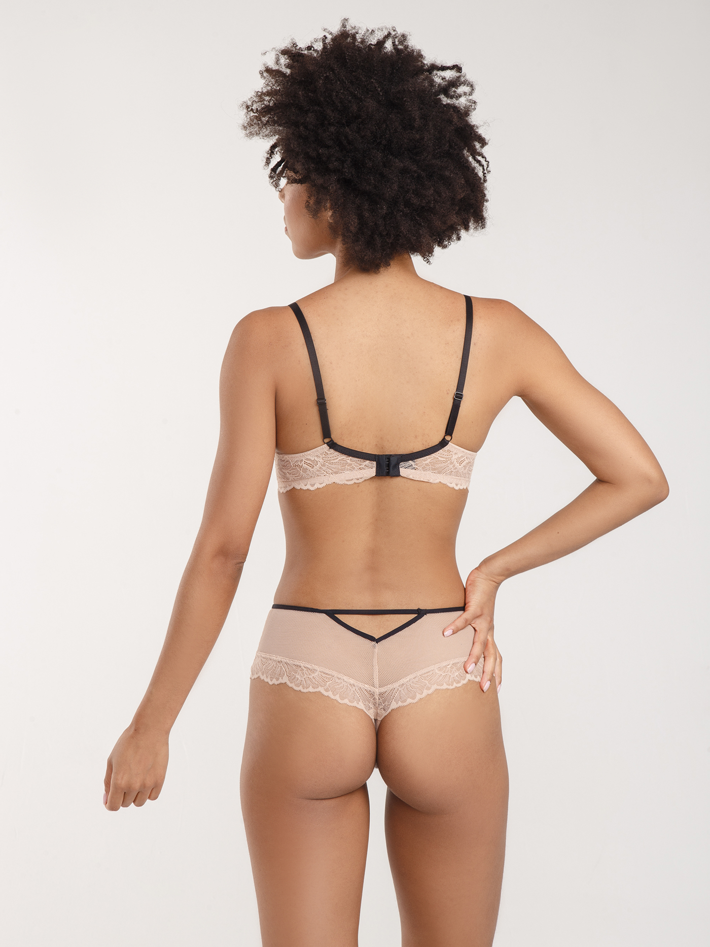 Бюстгальтер push-up Бежевый DE5949PU | фото 2