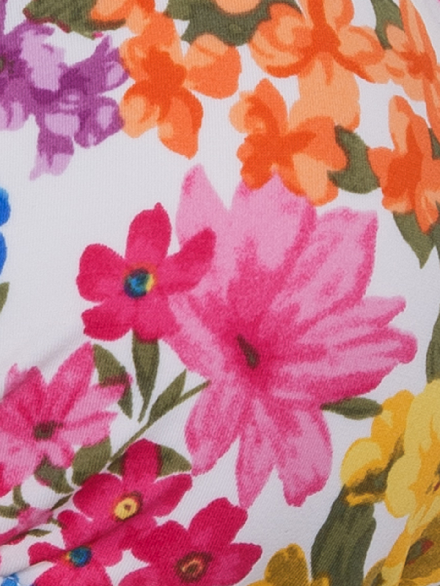 Лиф треугольник Принт цветы 2950S1901_1 | фото 2