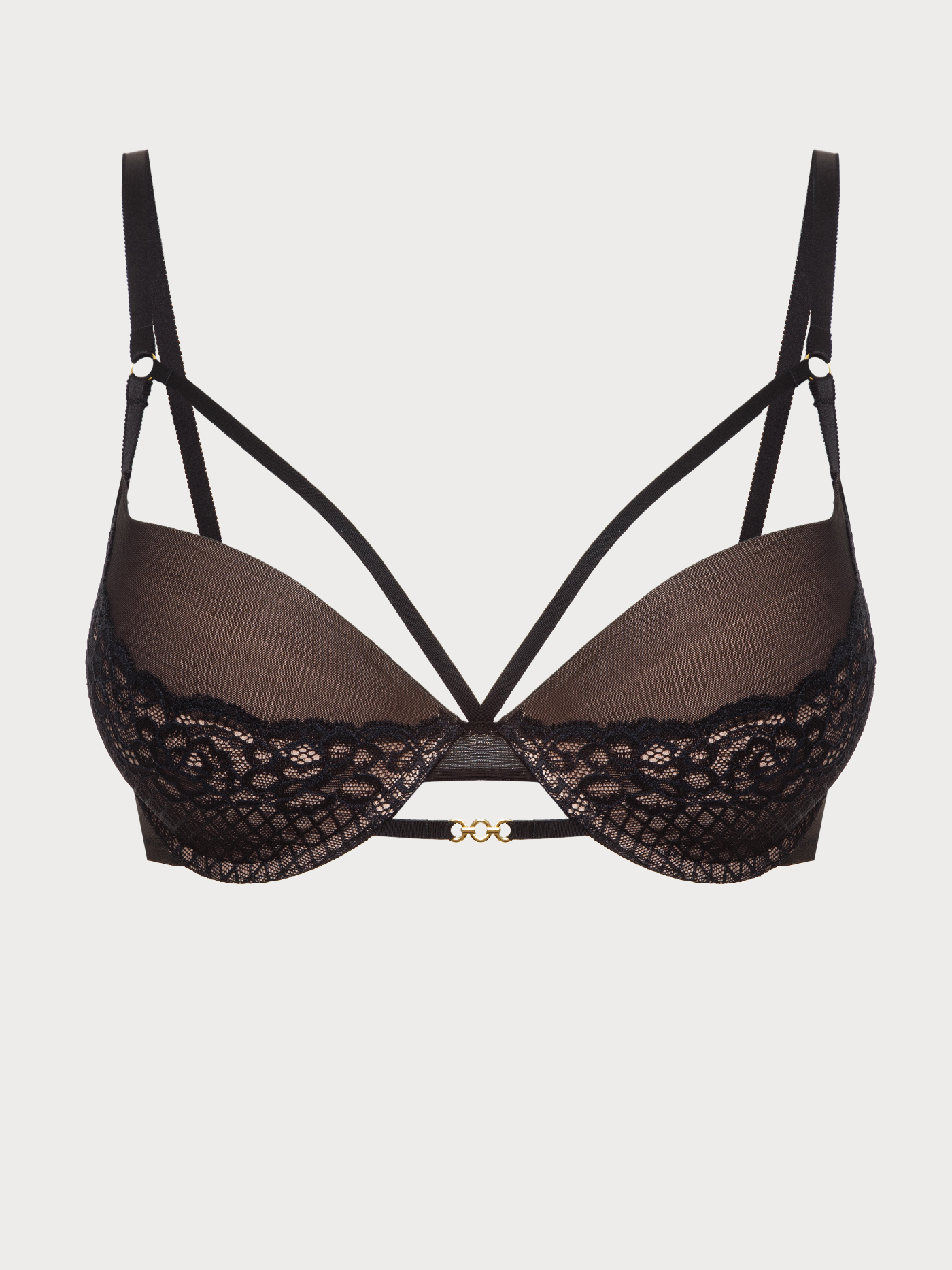 Бюстгальтер push-up Черный 2983F1138 | фото 6