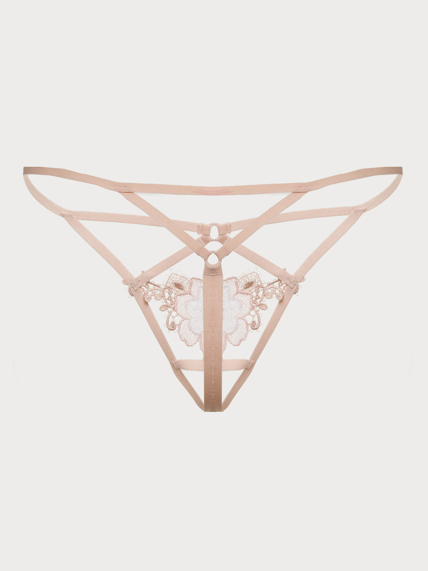 Трусы стринг Бежевый 2880F2115 | фото 4