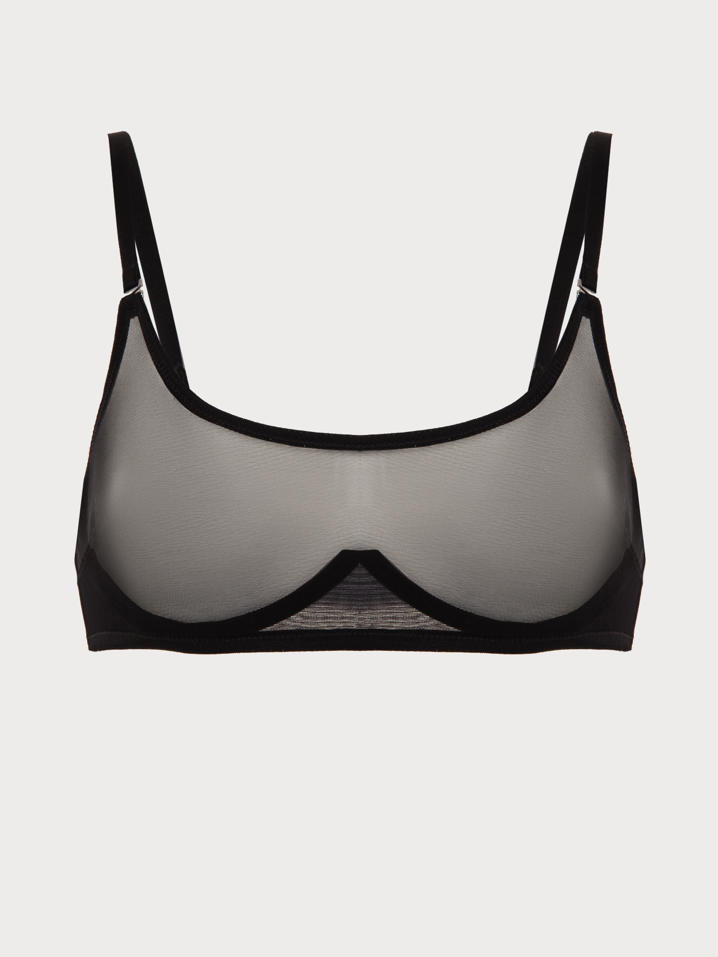 Бюстгальтер мягкий топ Черный MR-3 | фото 6