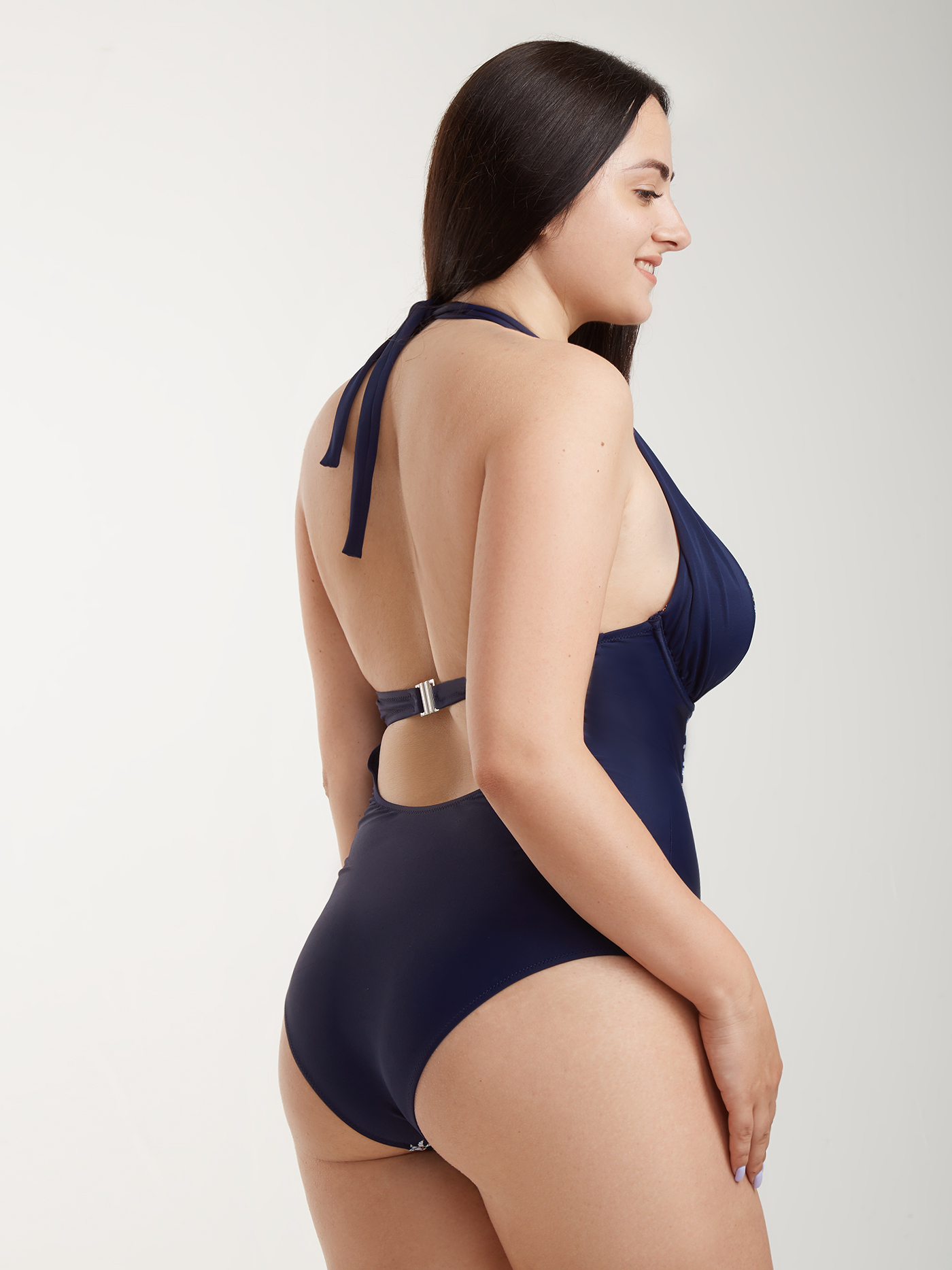 Купальник слитный push-up Принт цепи 2523S4721_U | фото 3