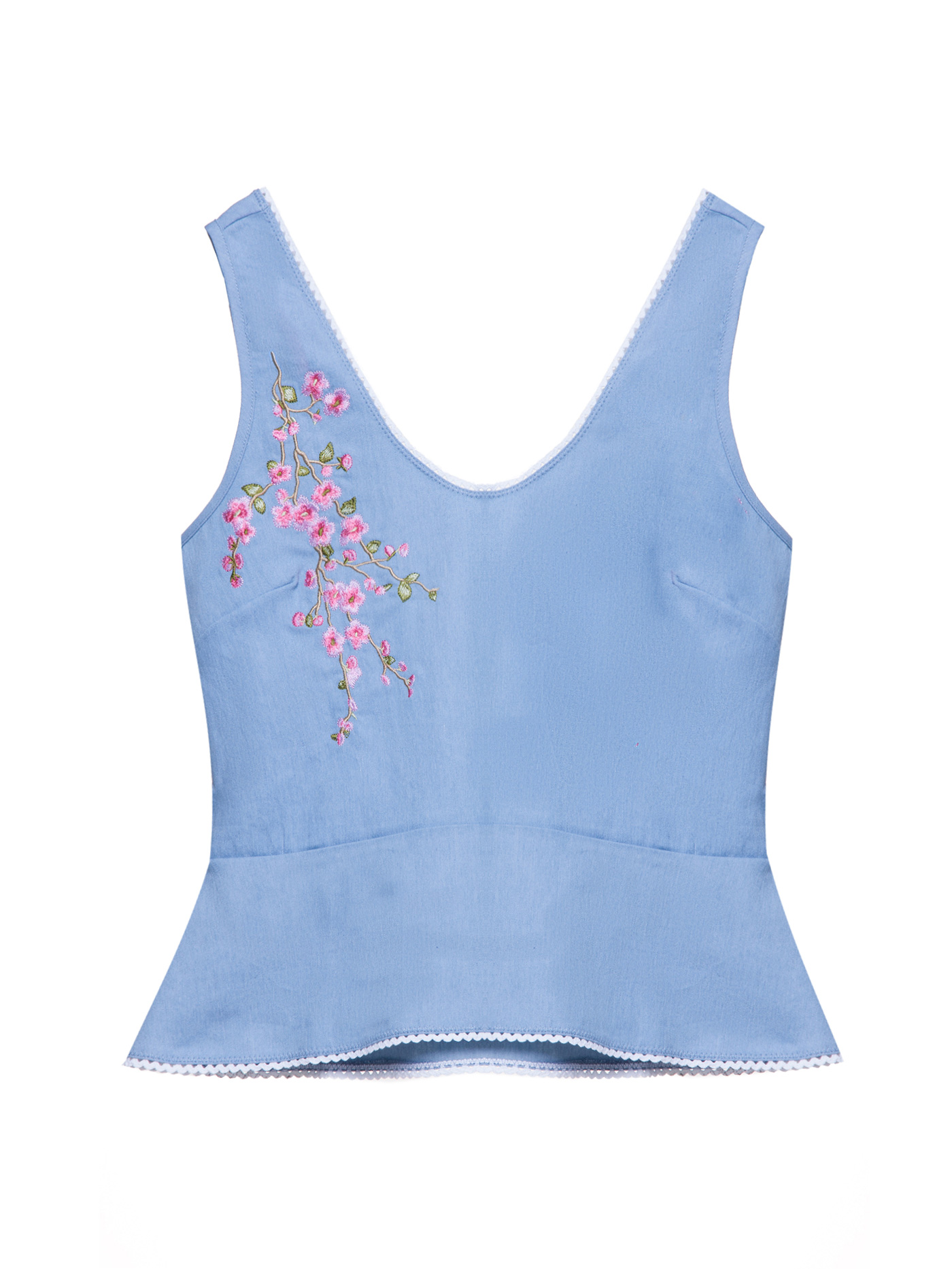 Топ Светло-лазурный DN1702 | фото 3