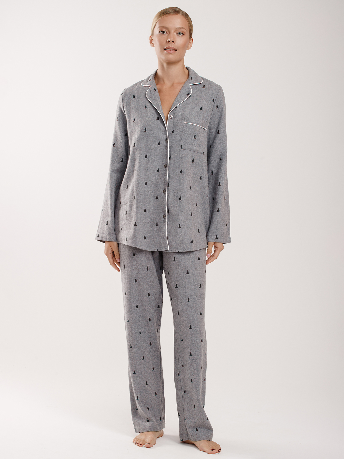 Рубашка Серый JOY20565SLS | фото 1