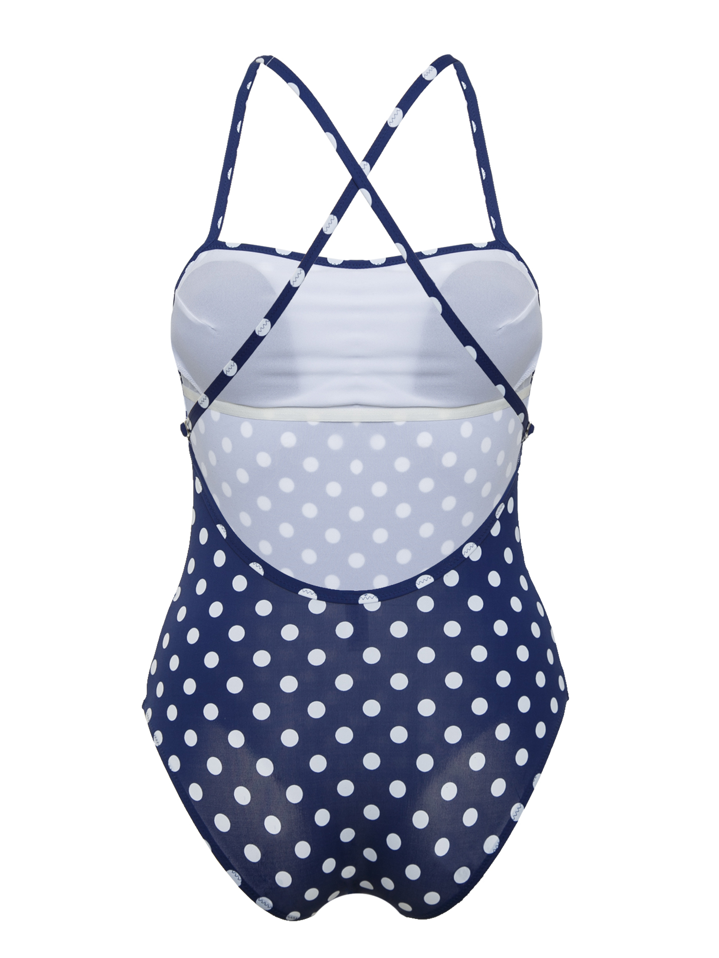 Купальник слитный с мягкой чашкой Синий 2735S4715_U | фото 4