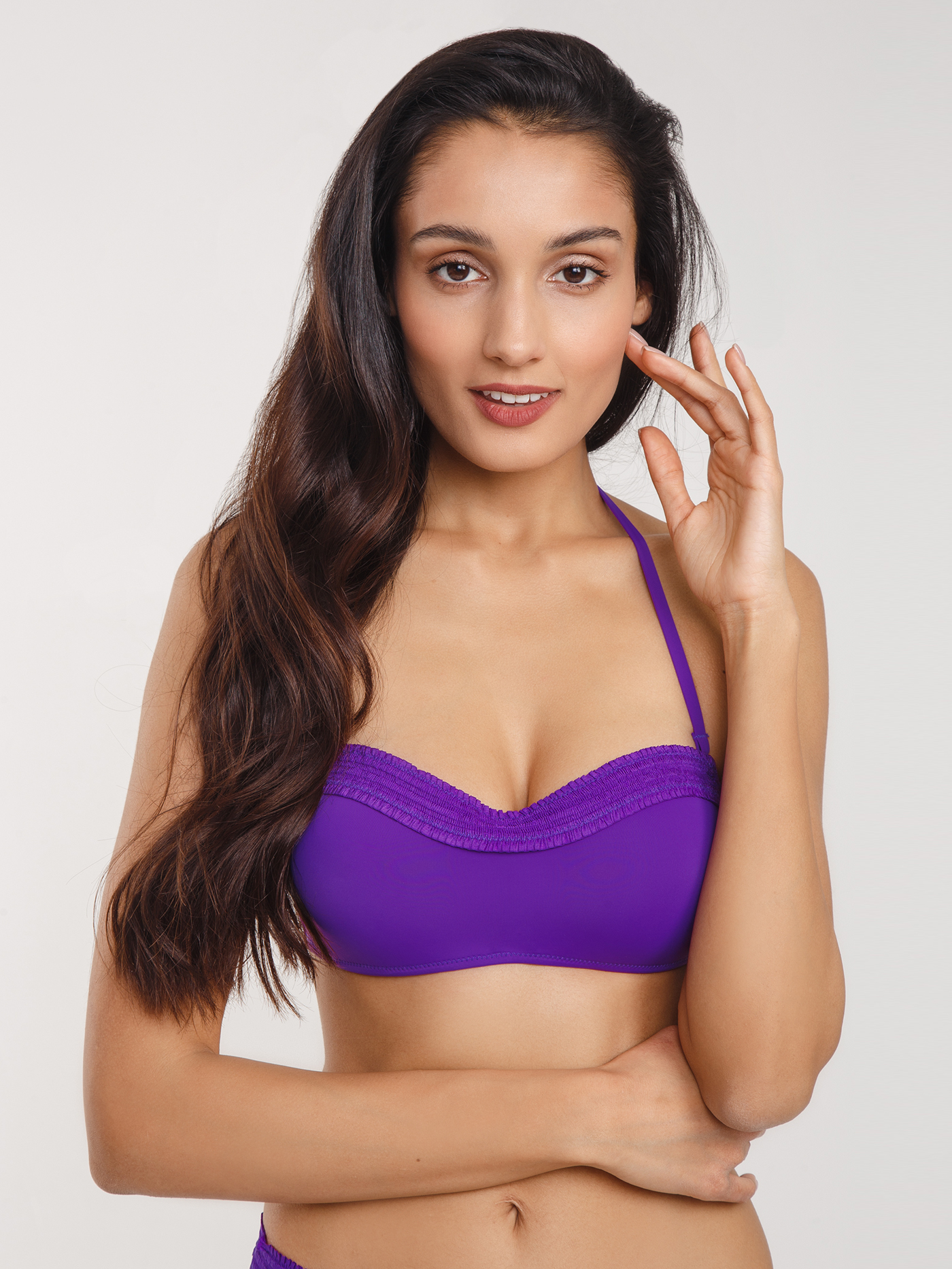 Лиф бандо Фиолетовый MOU-13088 | фото 1