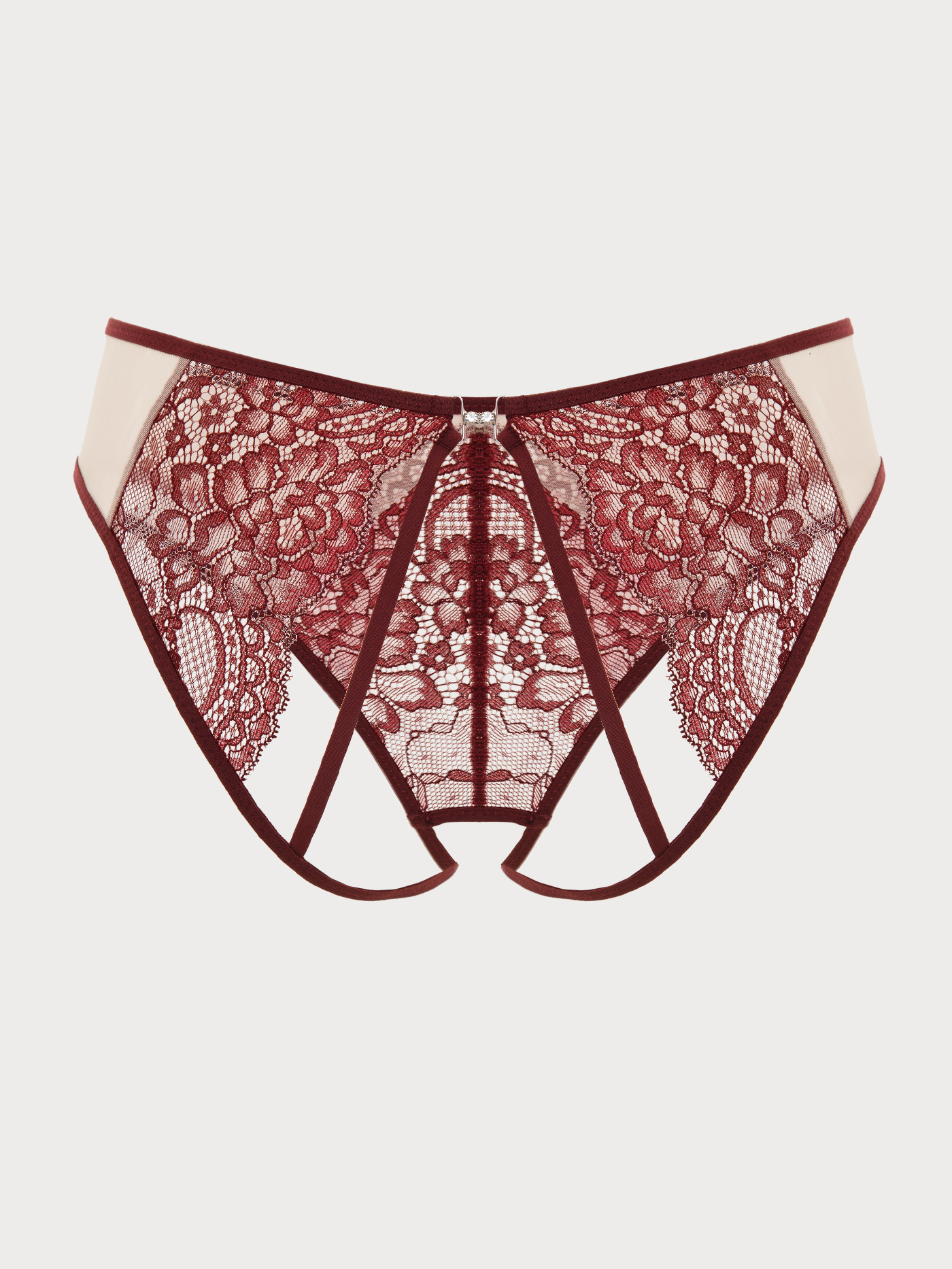 Трусы уверты Бордовый 2858F2211 | фото 4