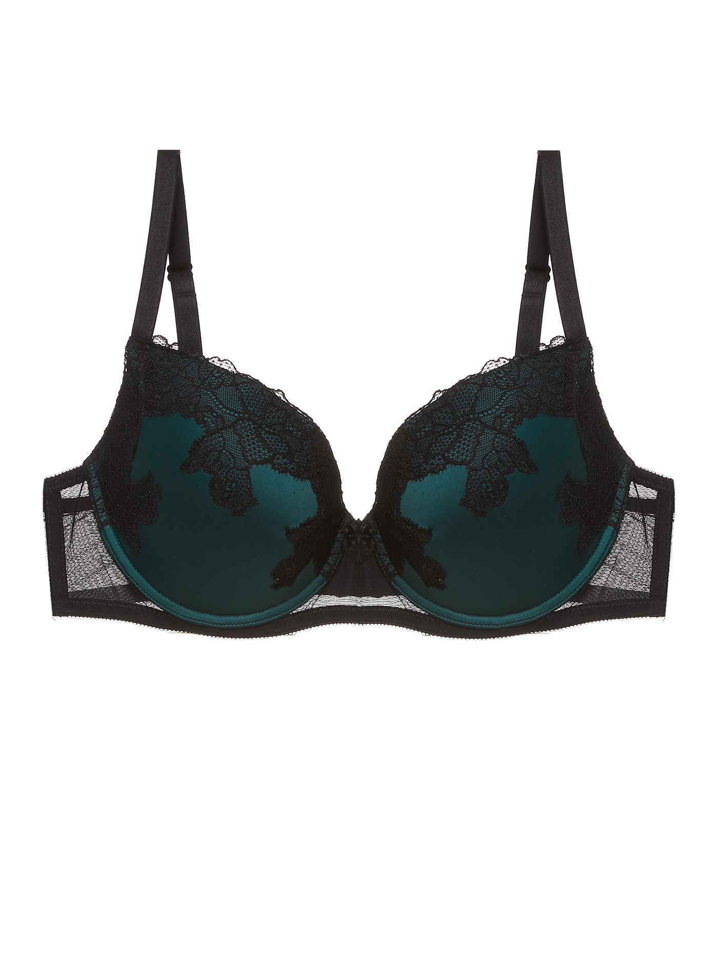 Бюстгальтер push-up Глубокий зеленый 2344F1125 | фото 3