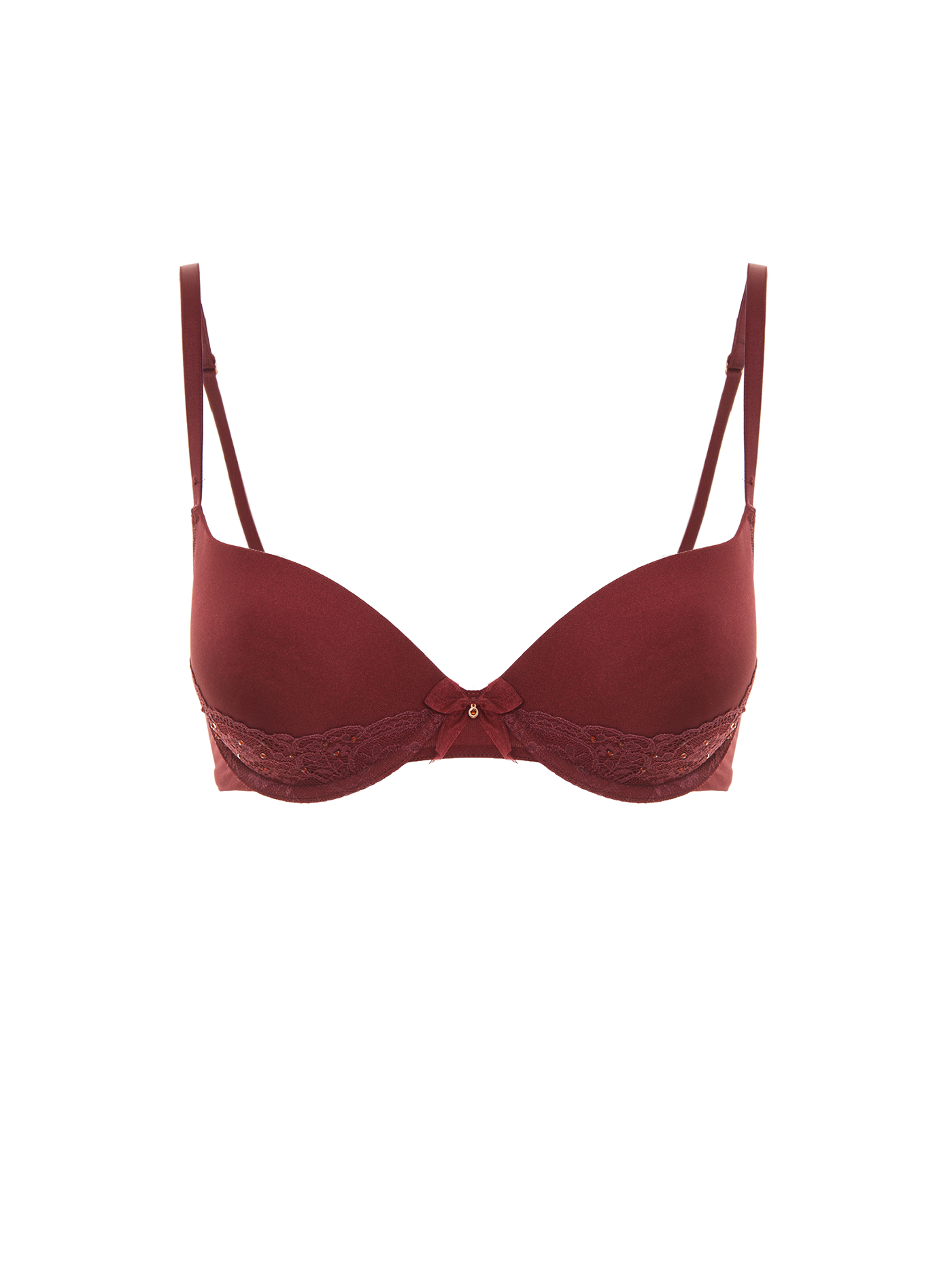 Бюстгальтер push-up Бордовый 104EG1T026 | фото 1