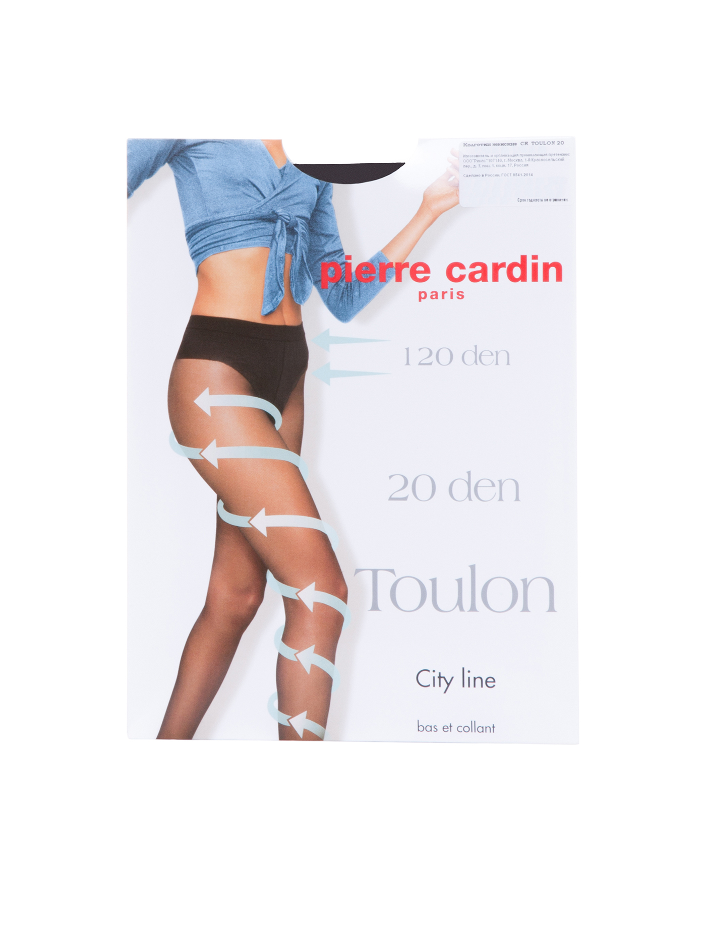 Колготки Черный CR TOULON 20_RU | фото 1