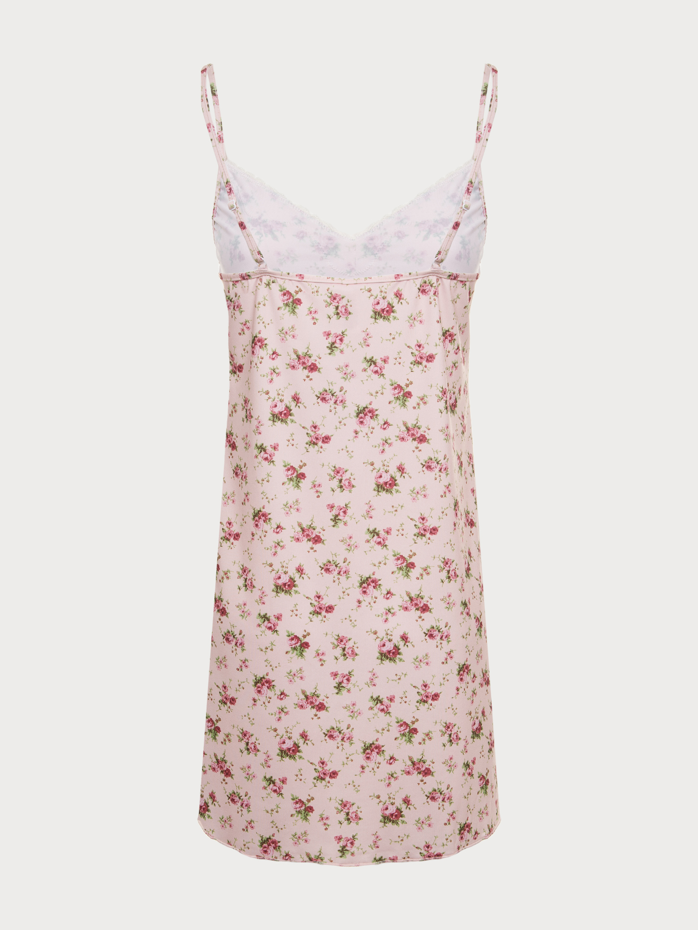 Сорочка на бретелях Принт цветы 3042F3207 | фото 7