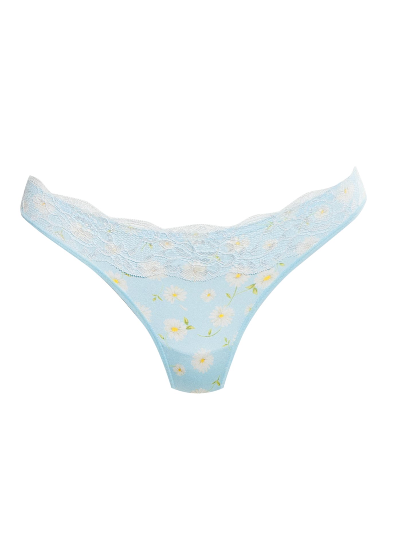 Трусы стринг Принт ромашки DE3691ST | фото 3