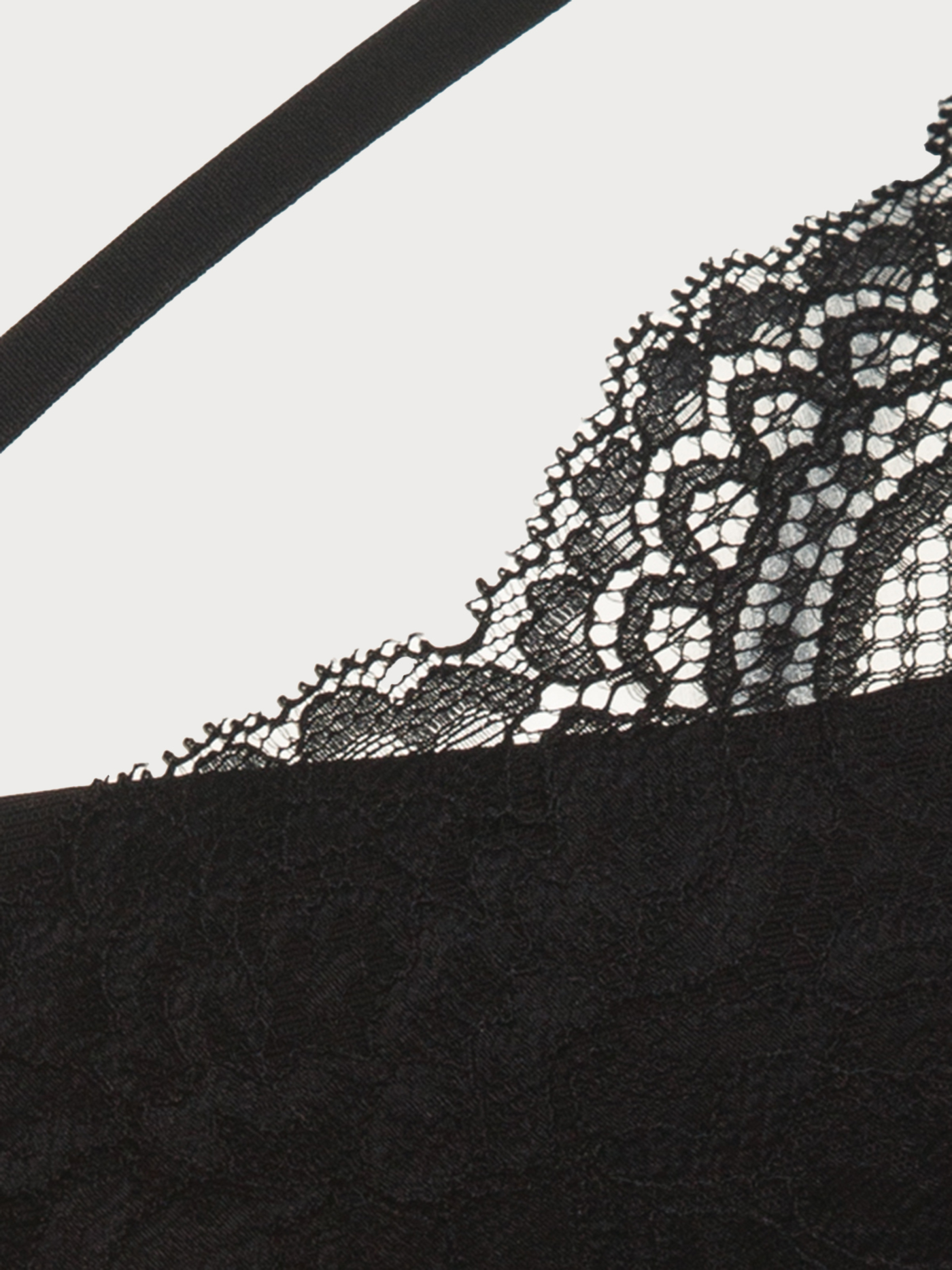 Бюстгальтер moon-half Черный 2858F1451 | фото 2